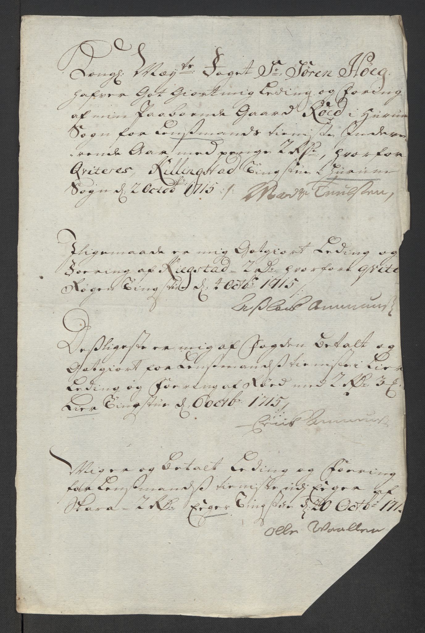 Rentekammeret inntil 1814, Reviderte regnskaper, Fogderegnskap, AV/RA-EA-4092/R31/L1710: Fogderegnskap Hurum, Røyken, Eiker, Lier og Buskerud, 1715-1716, p. 122