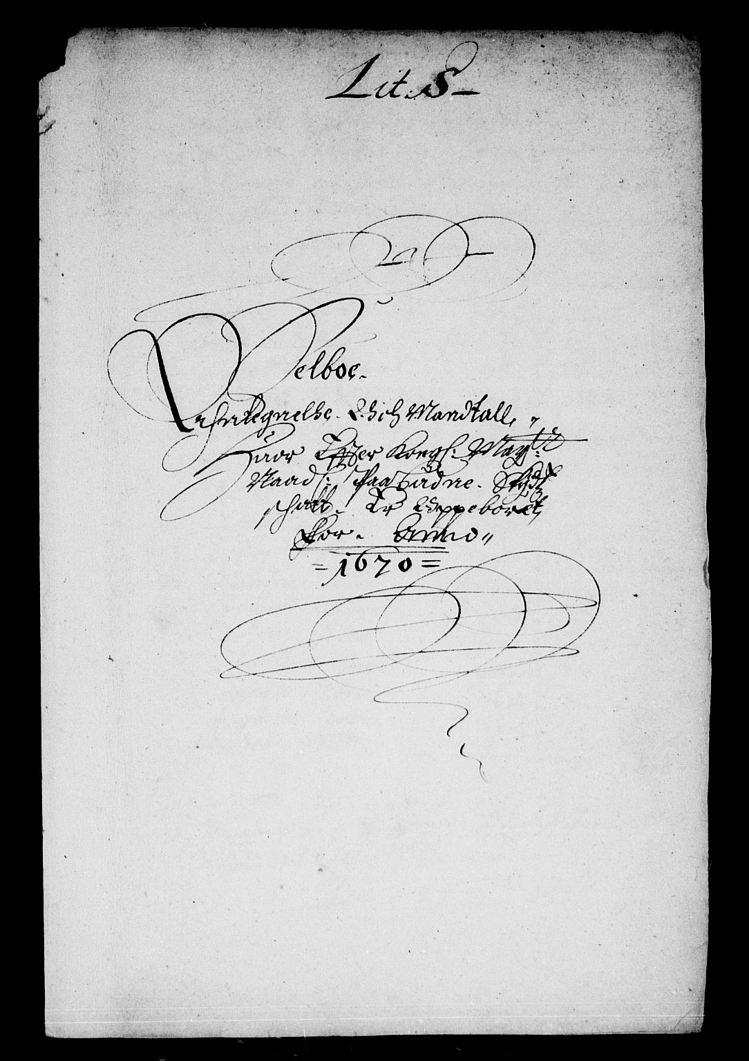 Rentekammeret inntil 1814, Reviderte regnskaper, Stiftamtstueregnskaper, Trondheim stiftamt og Nordland amt, AV/RA-EA-6044/R/Rd/L0030: Trondheim stiftamt, 1670