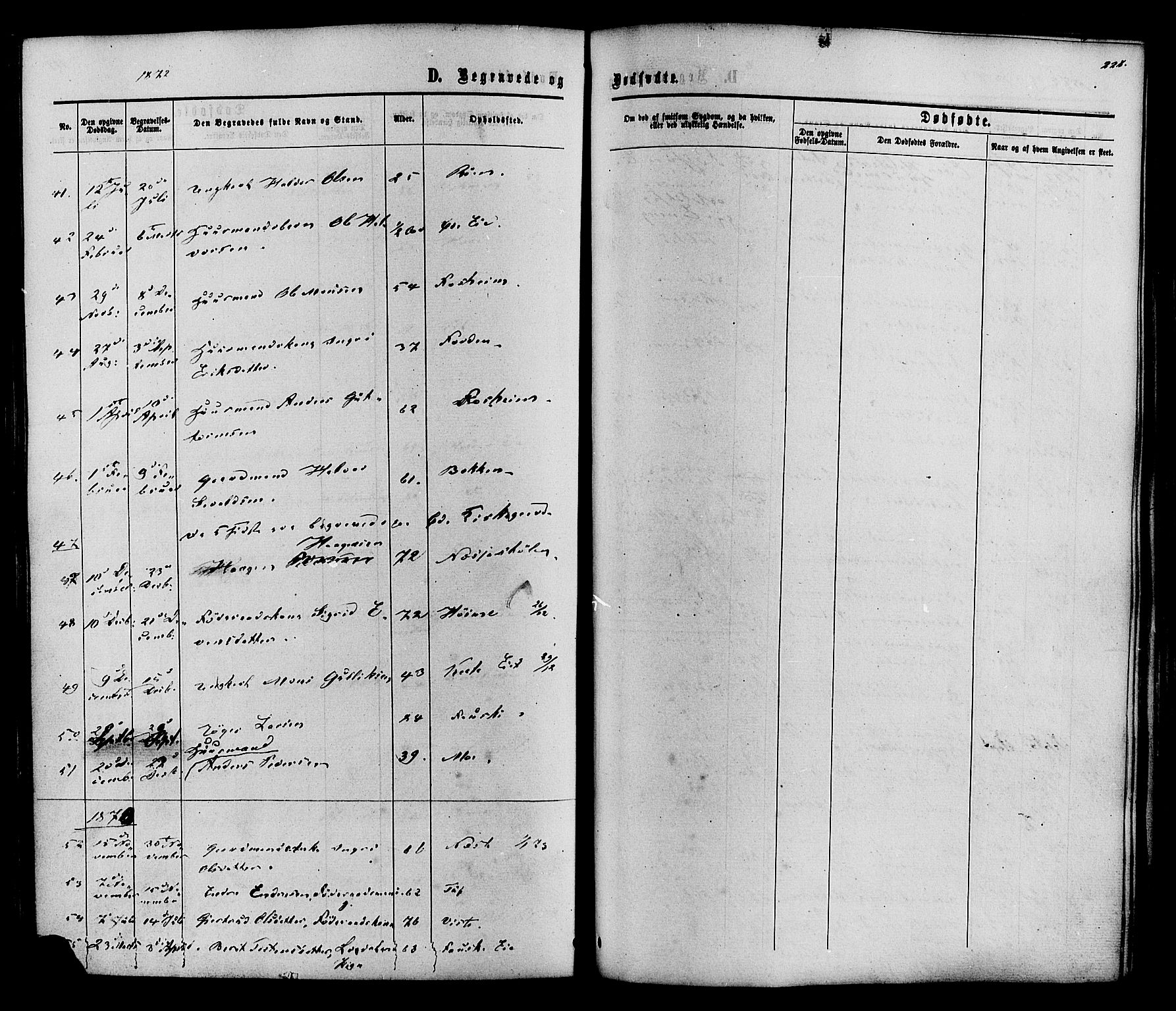 Vestre Slidre prestekontor, SAH/PREST-136/H/Ha/Haa/L0003: Parish register (official) no. 3, 1865-1880, p. 228