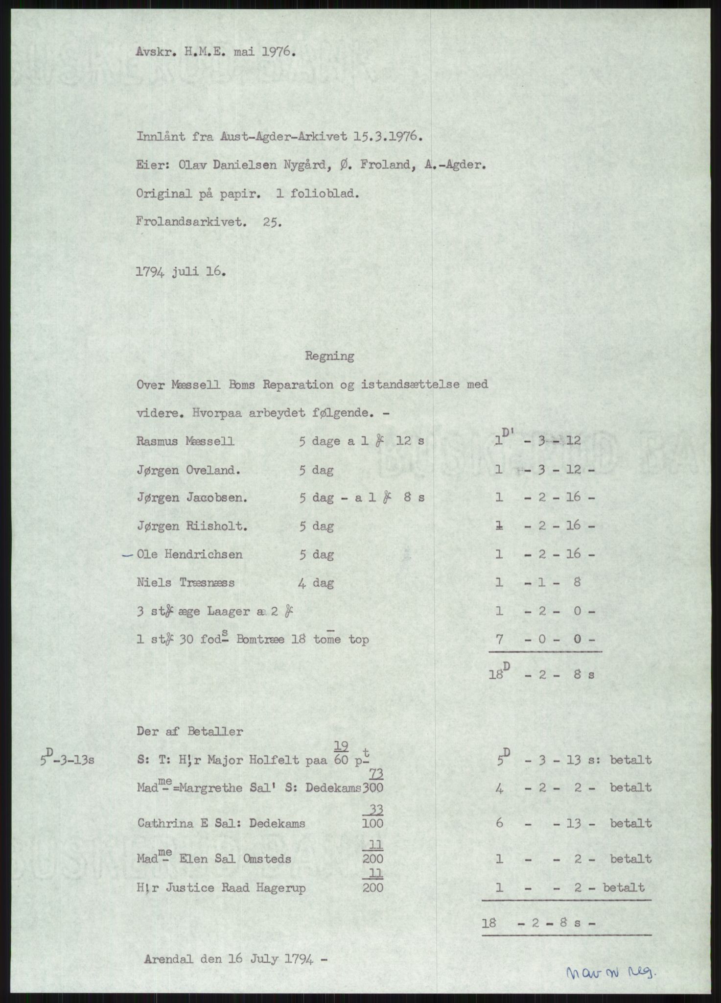 Samlinger til kildeutgivelse, Diplomavskriftsamlingen, AV/RA-EA-4053/H/Ha, p. 2206