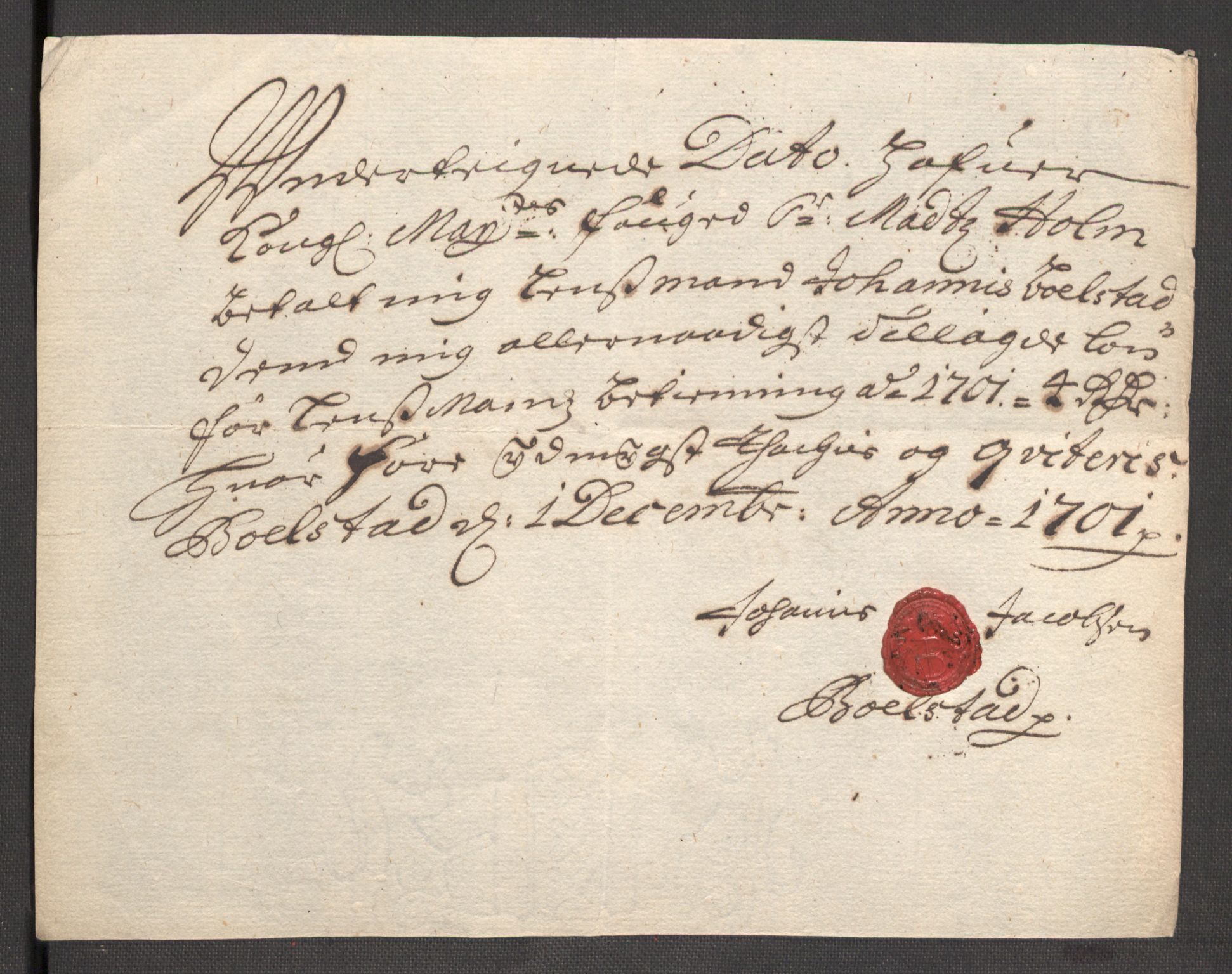 Rentekammeret inntil 1814, Reviderte regnskaper, Fogderegnskap, AV/RA-EA-4092/R51/L3185: Fogderegnskap Nordhordland og Voss, 1700-1701, p. 429