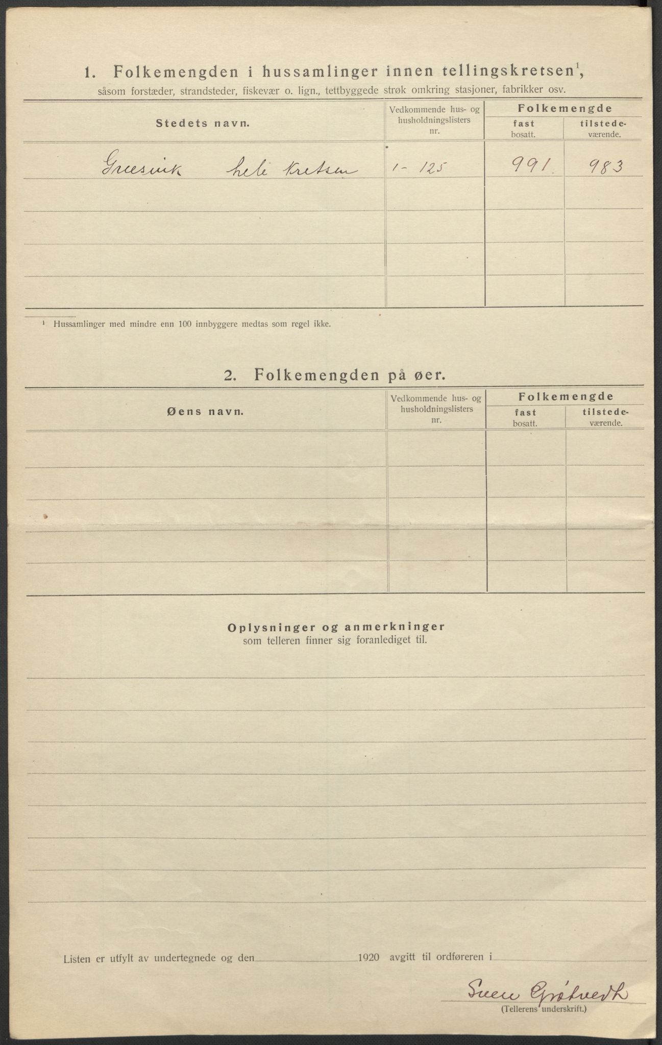 SAO, 1920 census for Onsøy, 1920, p. 22