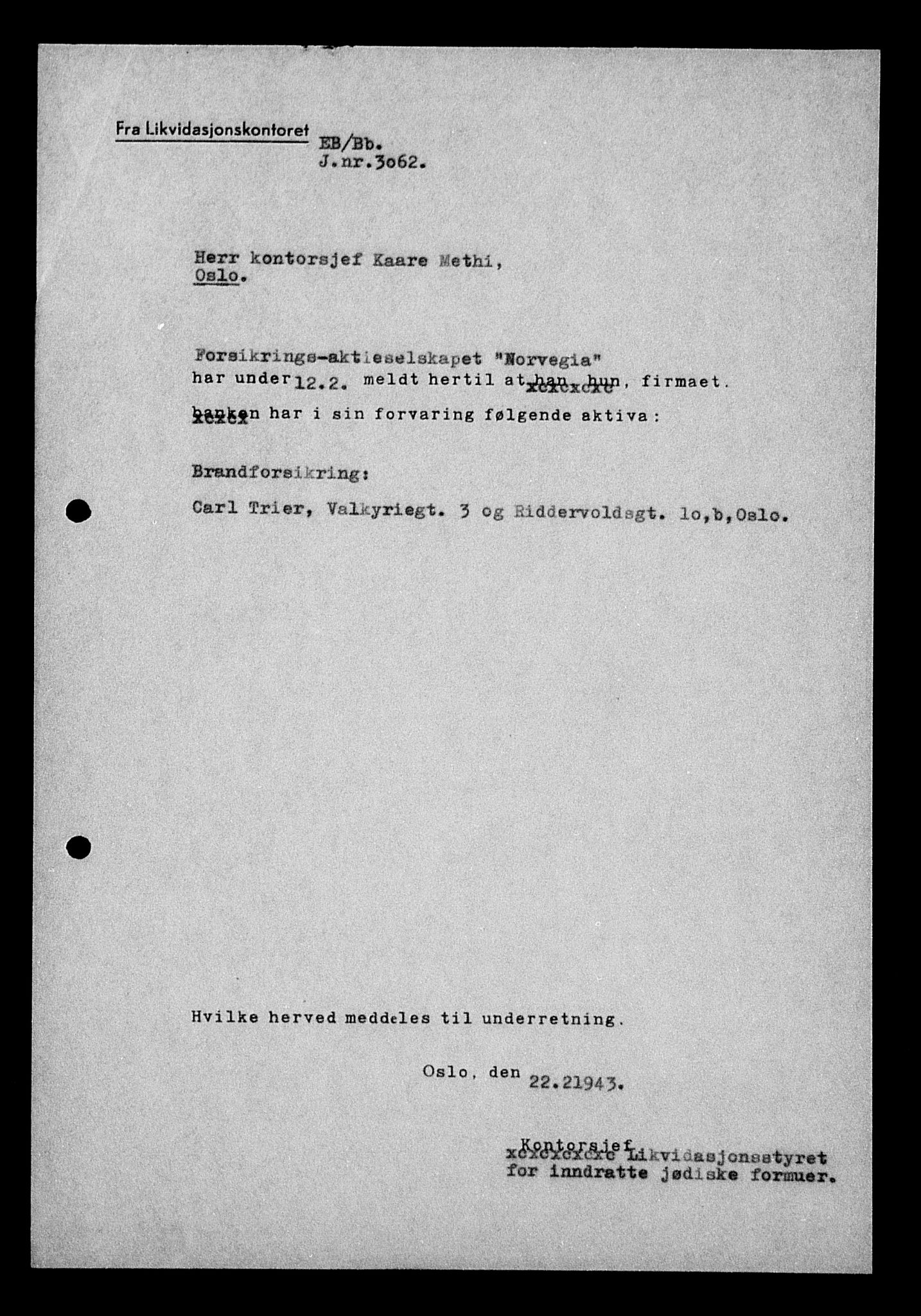 Justisdepartementet, Tilbakeføringskontoret for inndratte formuer, AV/RA-S-1564/H/Hc/Hcc/L0984: --, 1945-1947, p. 425