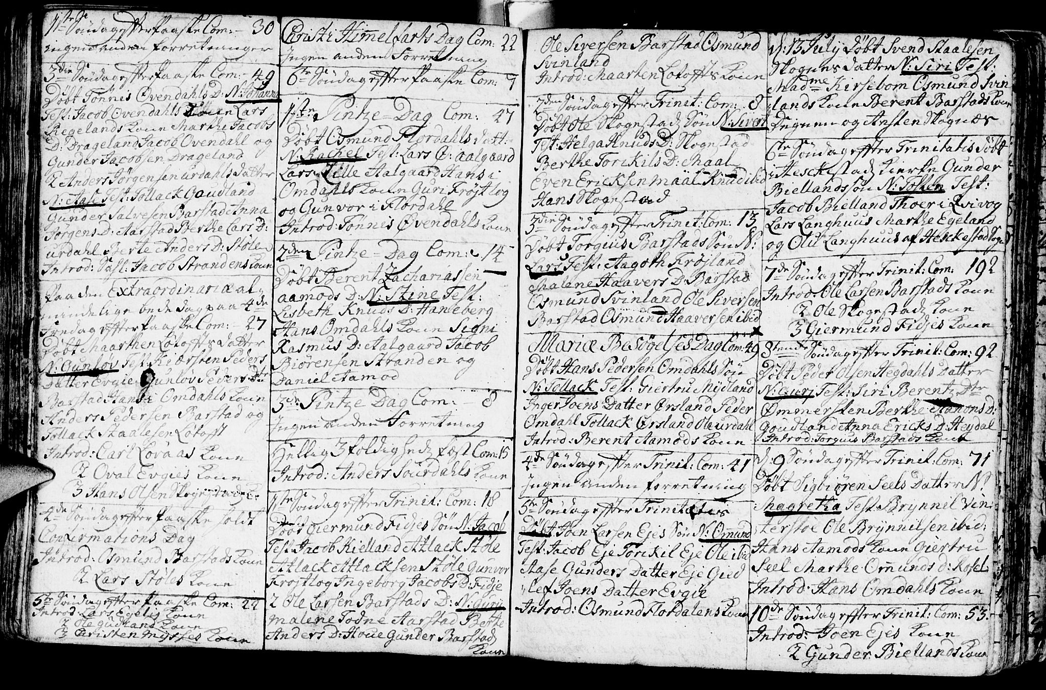 Sokndal sokneprestkontor, AV/SAST-A-101808: Parish register (official) no. A 3, 1740-1806