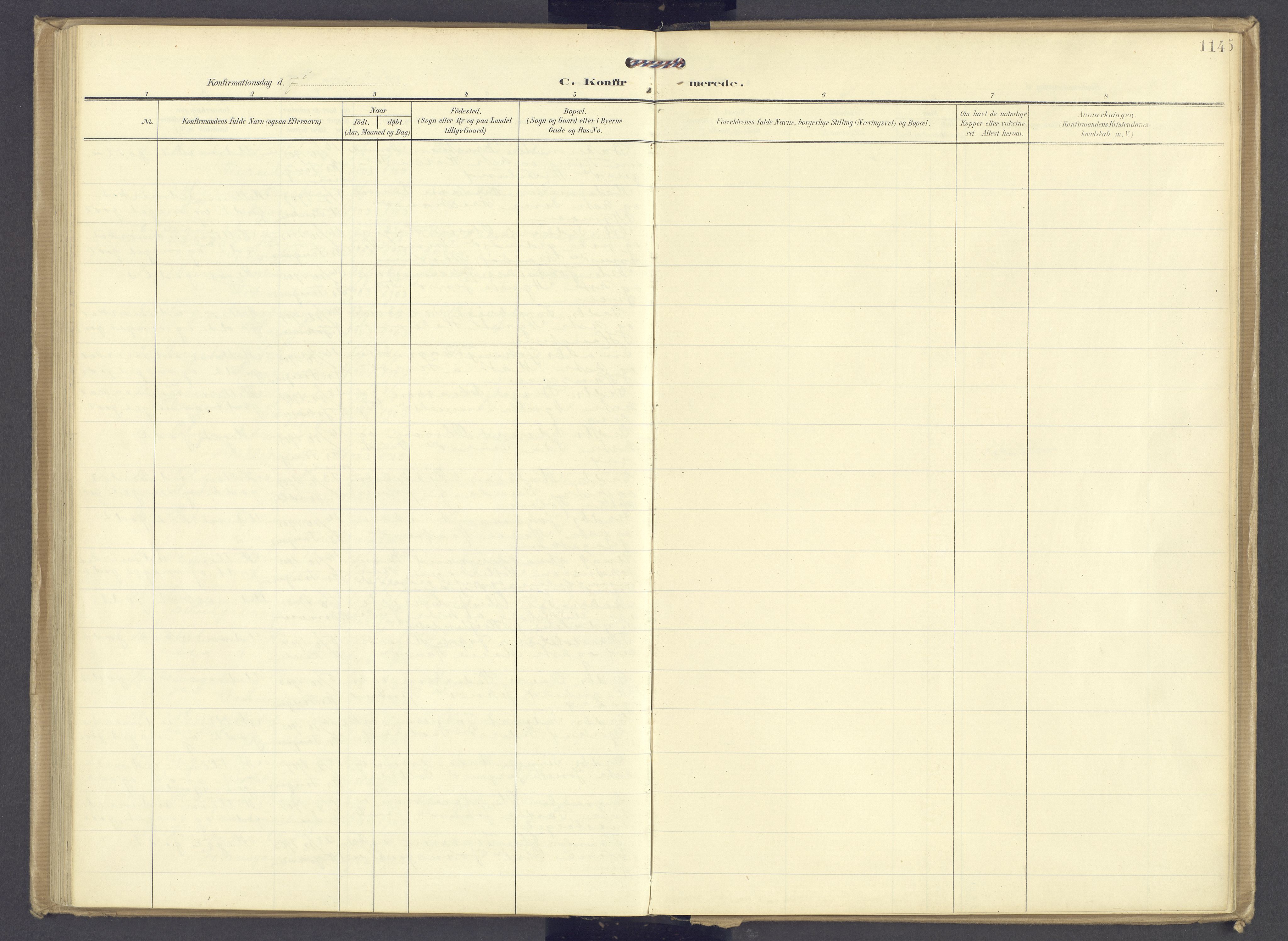 Øyer prestekontor, SAH/PREST-084/H/Ha/Haa/L0013: Parish register (official) no. 13, 1905-1920, p. 114