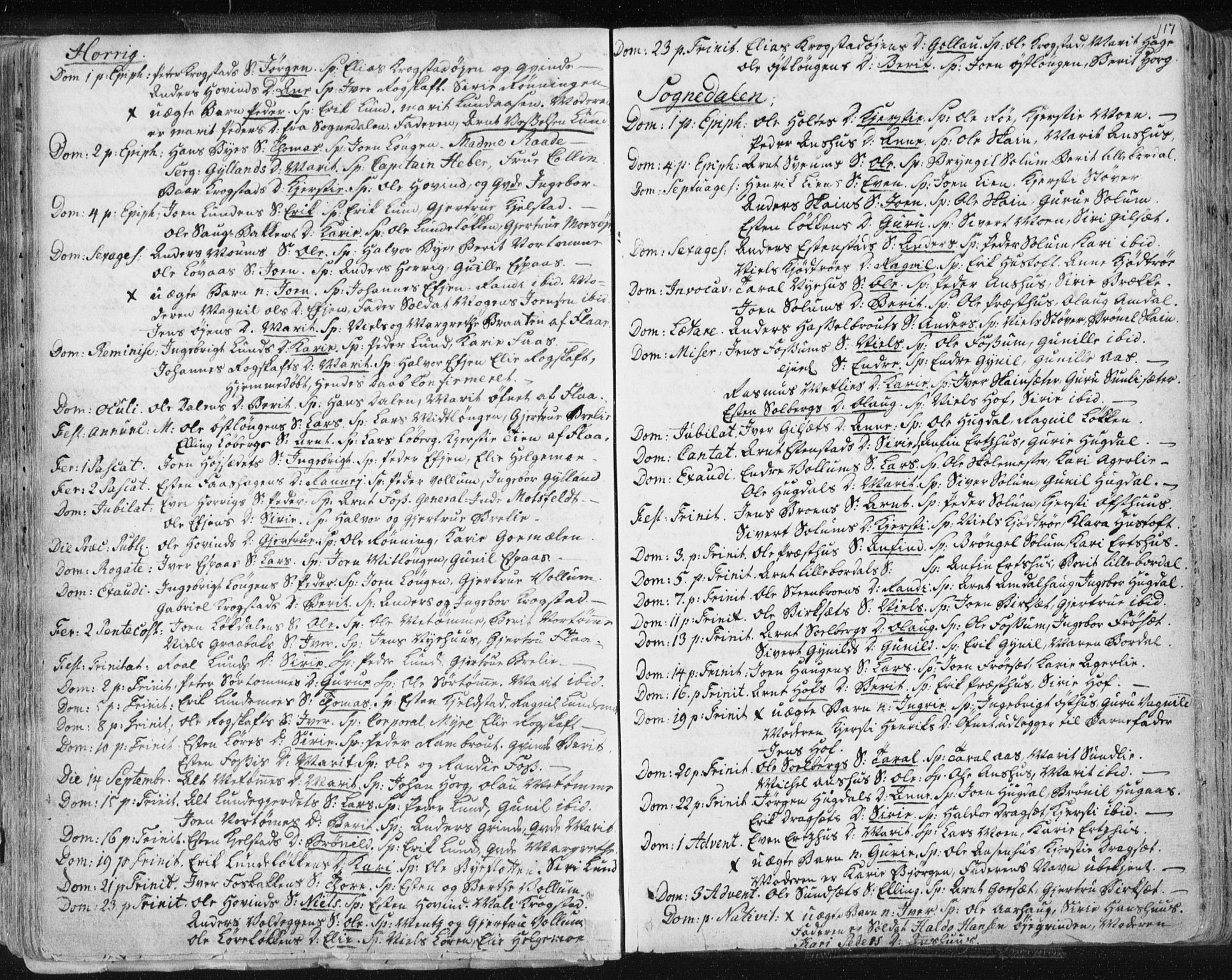 Ministerialprotokoller, klokkerbøker og fødselsregistre - Sør-Trøndelag, SAT/A-1456/687/L0991: Parish register (official) no. 687A02, 1747-1790, p. 117