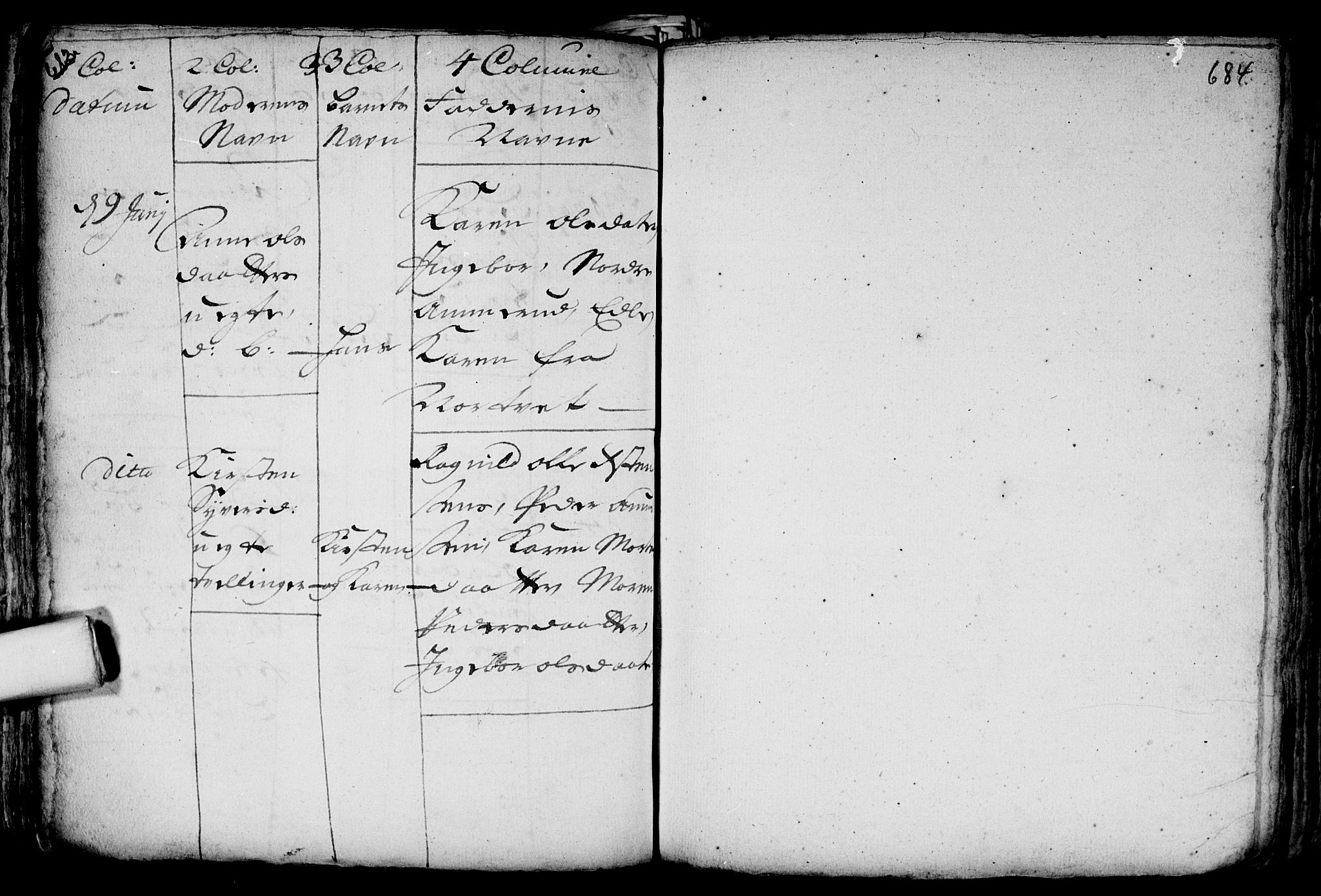 Aker prestekontor kirkebøker, SAO/A-10861/F/L0002: Parish register (official) no. 2, 1714-1720, p. 683-684