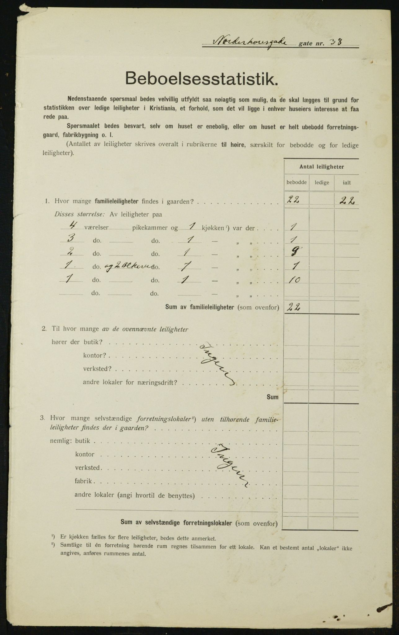 OBA, Municipal Census 1912 for Kristiania, 1912, p. 73682