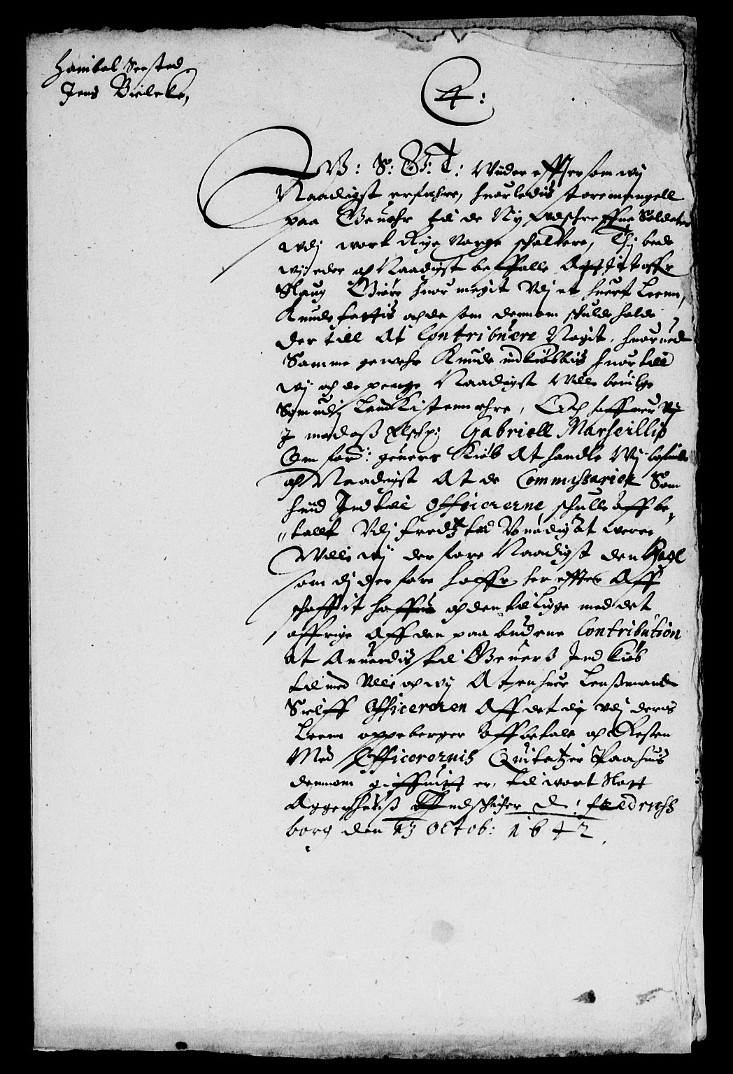 Rentekammeret inntil 1814, Reviderte regnskaper, Lensregnskaper, AV/RA-EA-5023/R/Rb/Rbm/L0007: Eiker len, 1640-1643