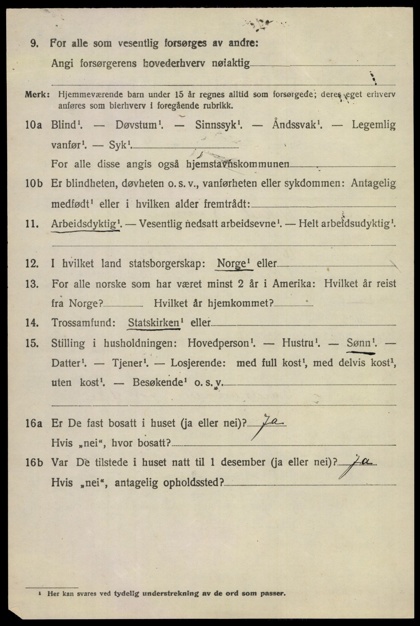 SAKO, 1920 census for Hedrum, 1920, p. 7138