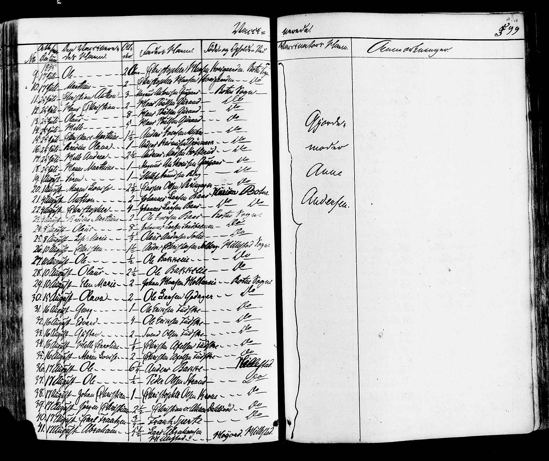 Botne kirkebøker, AV/SAKO-A-340/F/Fa/L0006: Parish register (official) no. I 6, 1836-1877, p. 599