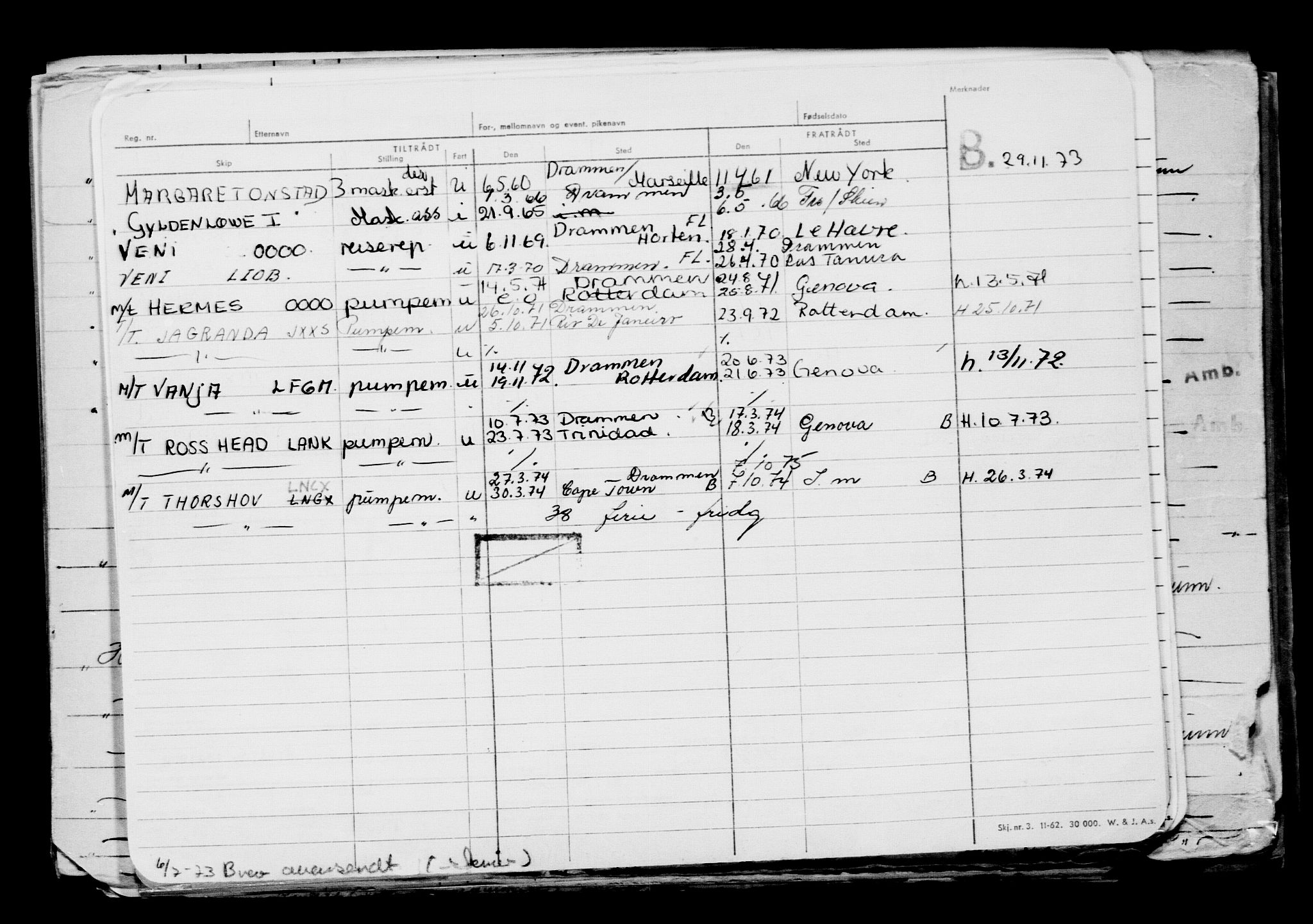 Direktoratet for sjømenn, AV/RA-S-3545/G/Gb/L0163: Hovedkort, 1918, p. 532