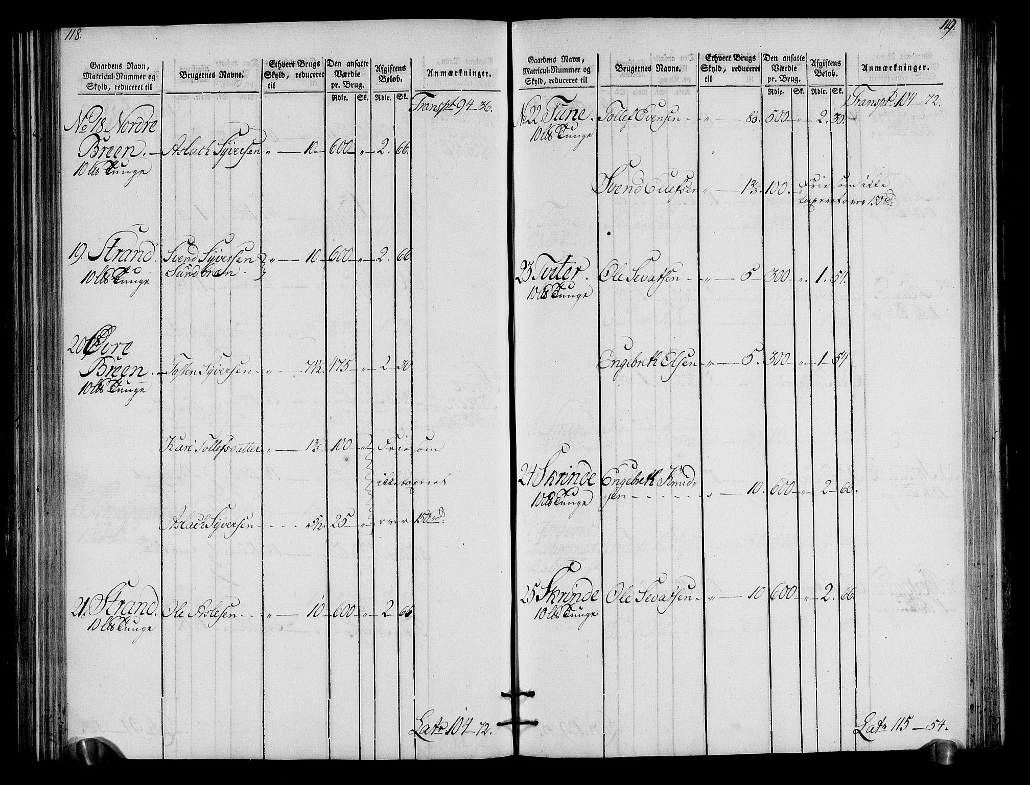 Rentekammeret inntil 1814, Realistisk ordnet avdeling, AV/RA-EA-4070/N/Ne/Nea/L0050: Ringerike og Hallingdal fogderi. Oppebørselsregister for Hallingdal, 1803-1804, p. 63