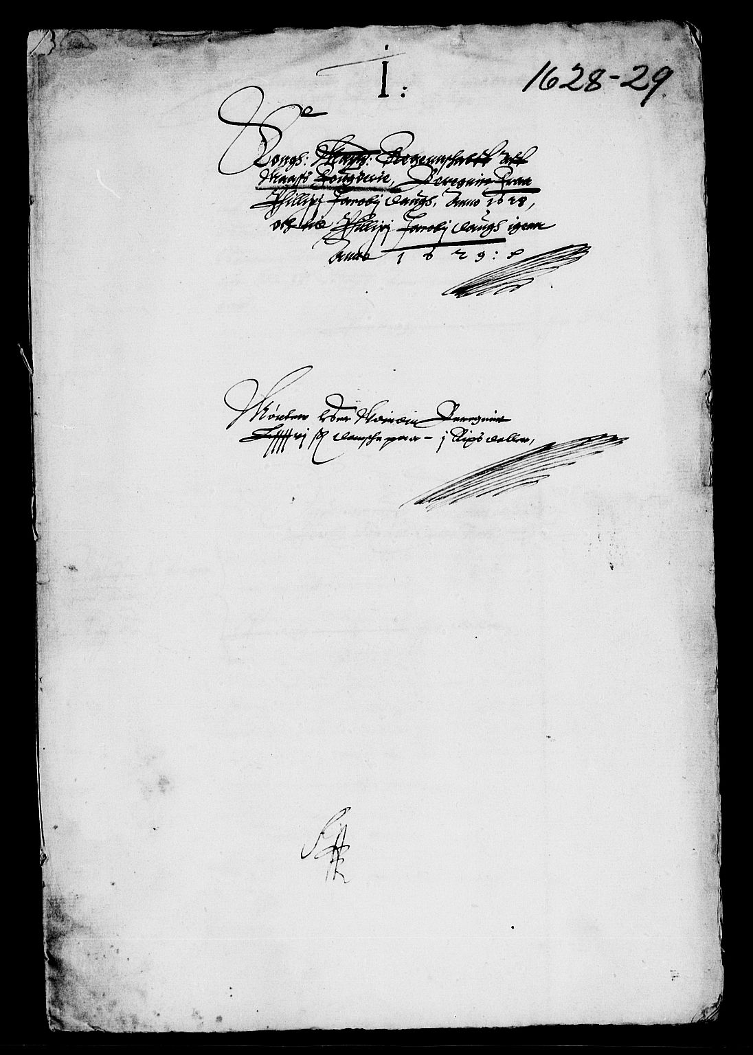 Rentekammeret inntil 1814, Reviderte regnskaper, Lensregnskaper, AV/RA-EA-5023/R/Rb/Rba/L0087: Akershus len, 1628-1629