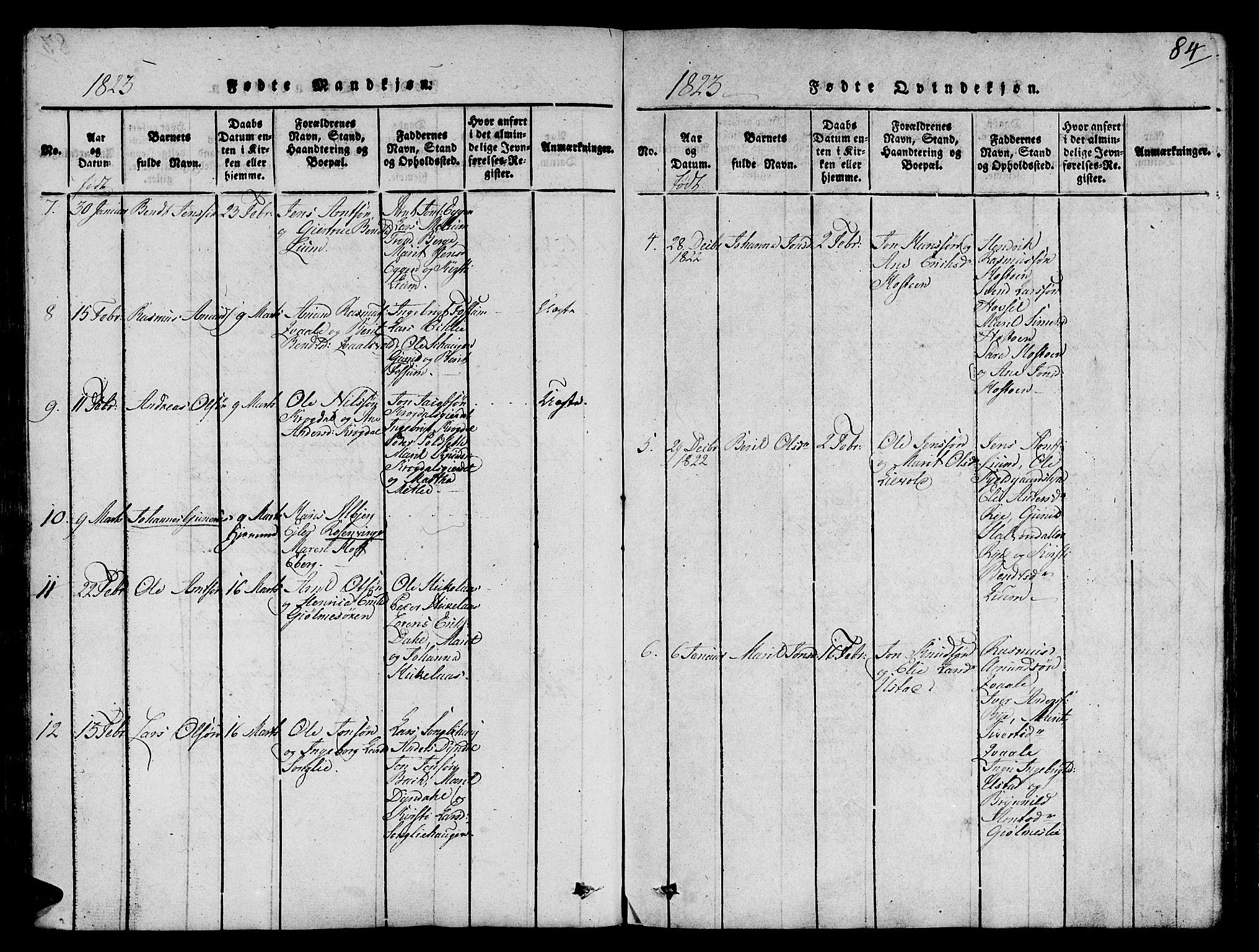 Ministerialprotokoller, klokkerbøker og fødselsregistre - Sør-Trøndelag, SAT/A-1456/668/L0803: Parish register (official) no. 668A03, 1800-1826, p. 84