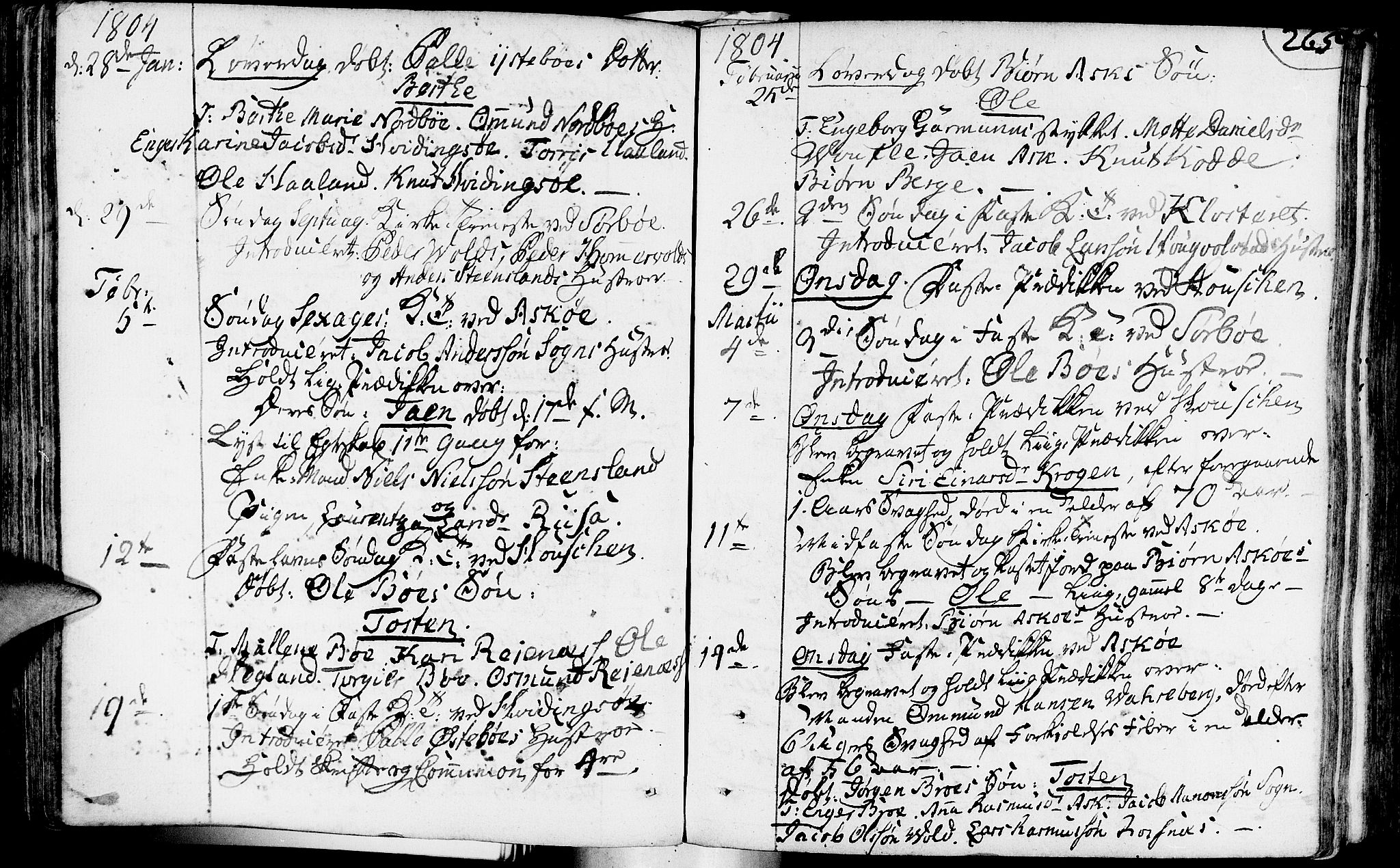 Rennesøy sokneprestkontor, SAST/A -101827/H/Ha/Haa/L0003: Parish register (official) no. A 3, 1772-1815, p. 265