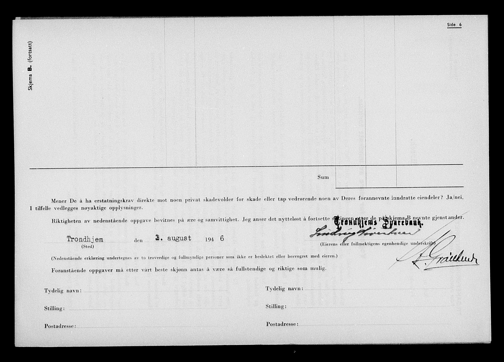 Justisdepartementet, Tilbakeføringskontoret for inndratte formuer, AV/RA-S-1564/H/Hc/Hca/L0896: --, 1945-1947, p. 207