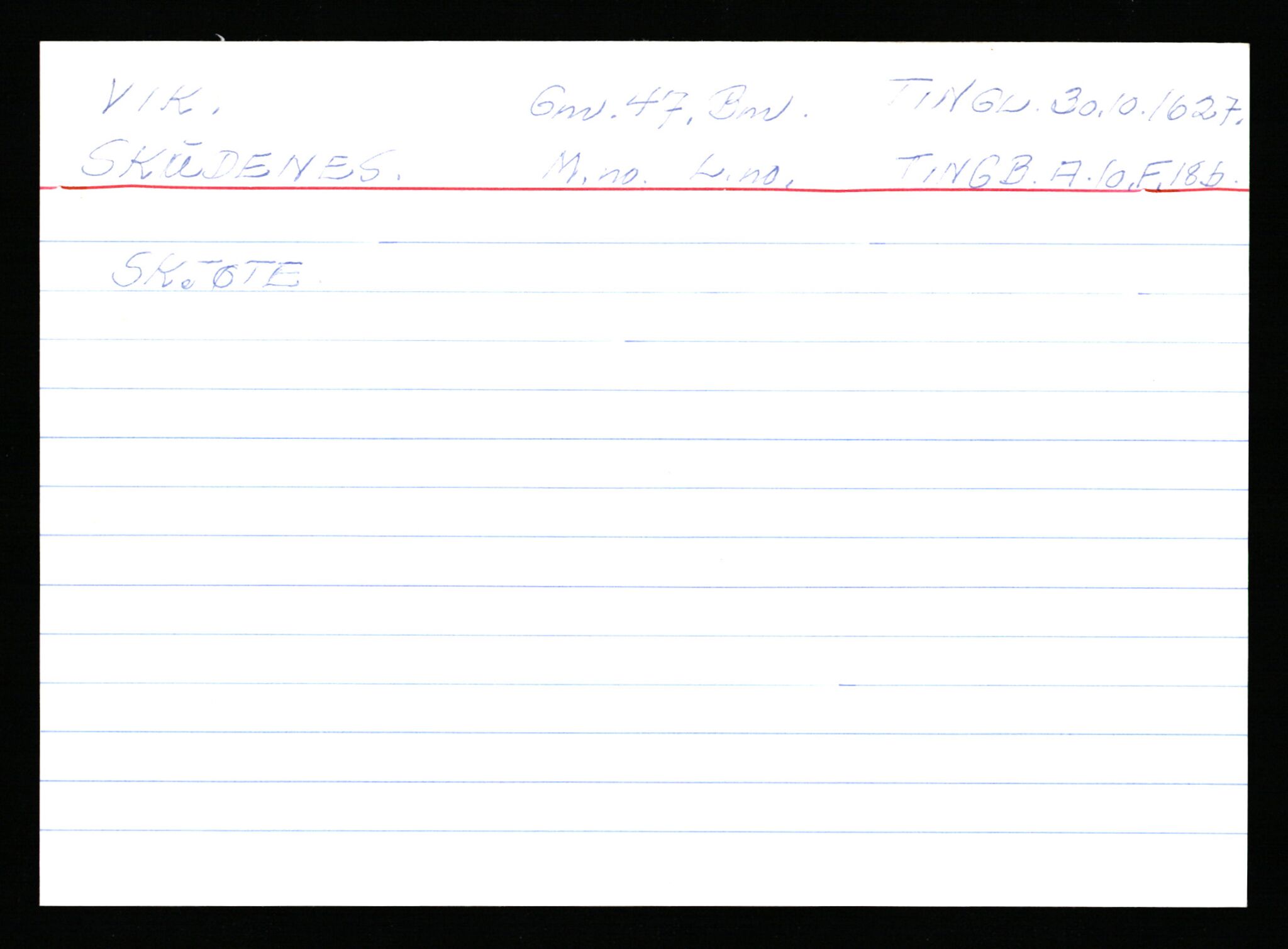 Statsarkivet i Stavanger, AV/SAST-A-101971/03/Y/Ym/L0067: Åstedskort sortert etter gårdsnavn: Vik - Vold, 1600-1950, p. 4