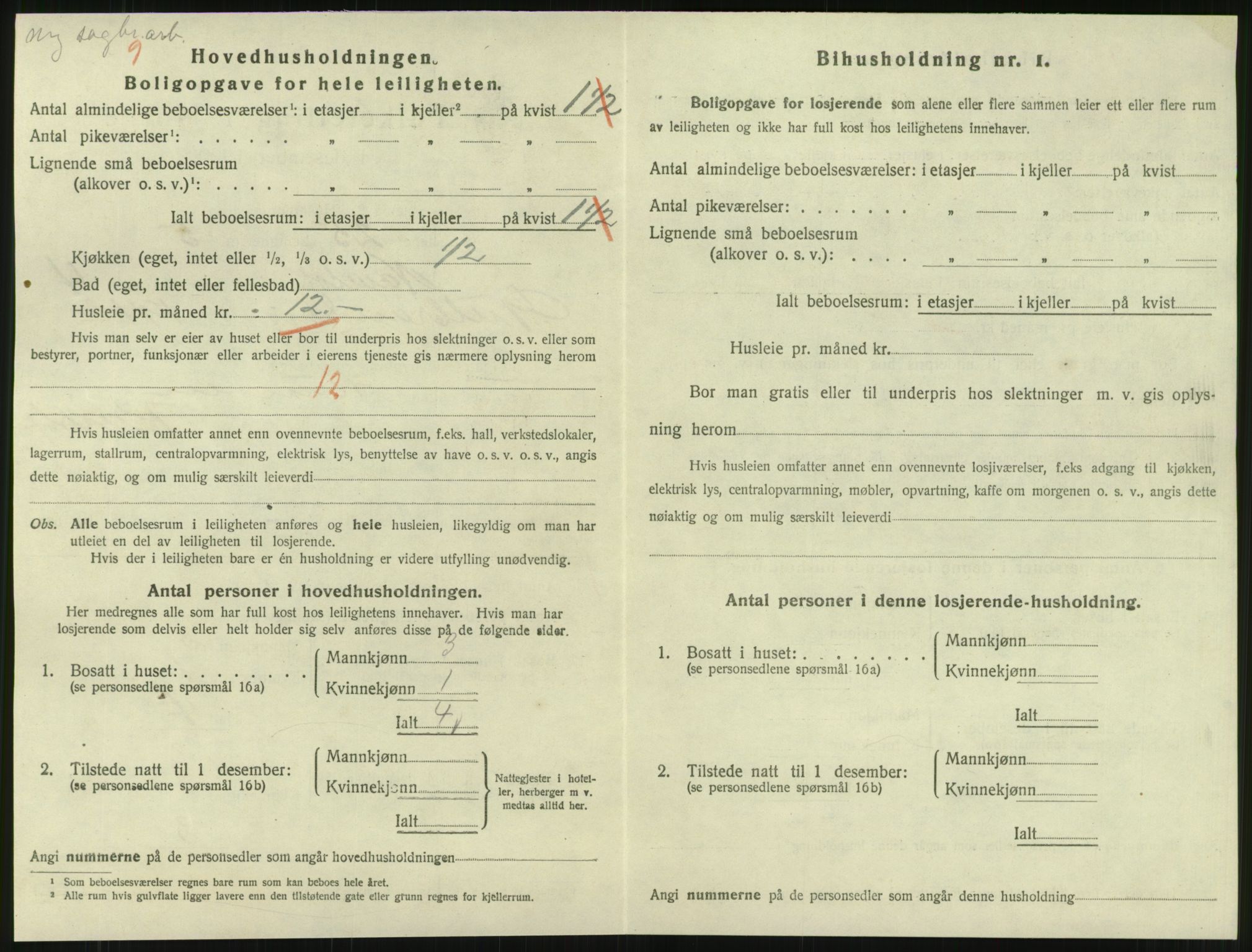 SAT, 1920 census for Namsos, 1920, p. 1494