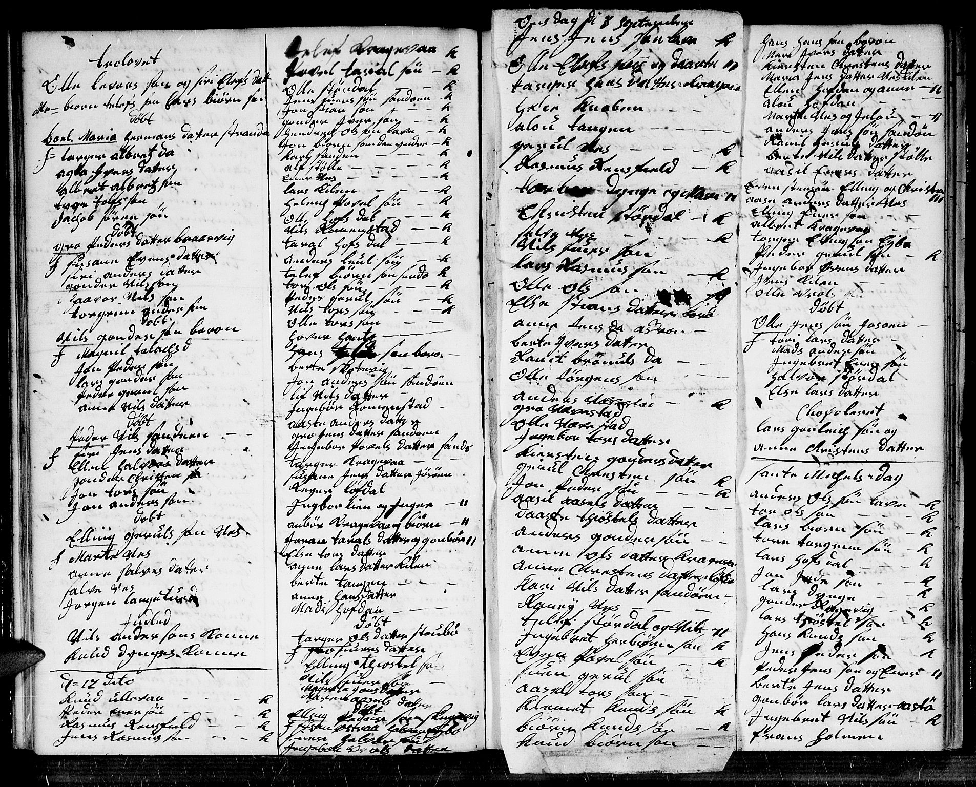 Dypvåg sokneprestkontor, SAK/1111-0007/F/Fb/Fba/L0006: Parish register (copy) no. B 6, 1746-1762, p. 23