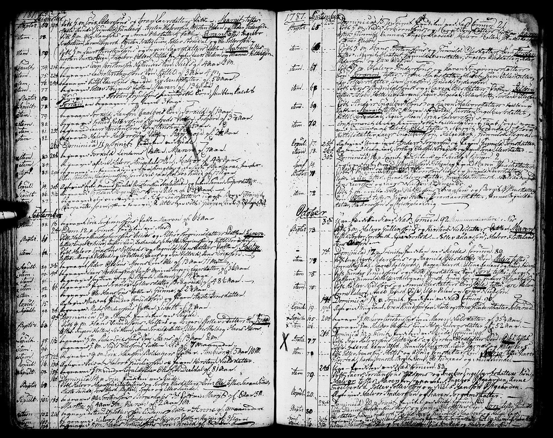 Sauherad kirkebøker, SAKO/A-298/F/Fa/L0004: Parish register (official) no. I 4, 1767-1814