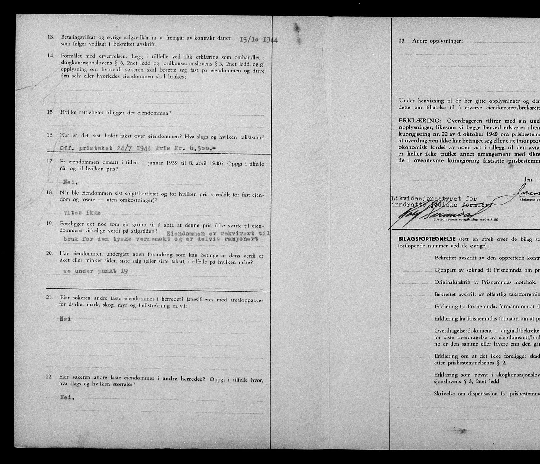 Justisdepartementet, Tilbakeføringskontoret for inndratte formuer, AV/RA-S-1564/H/Hc/Hca/L0896: --, 1945-1947, p. 475