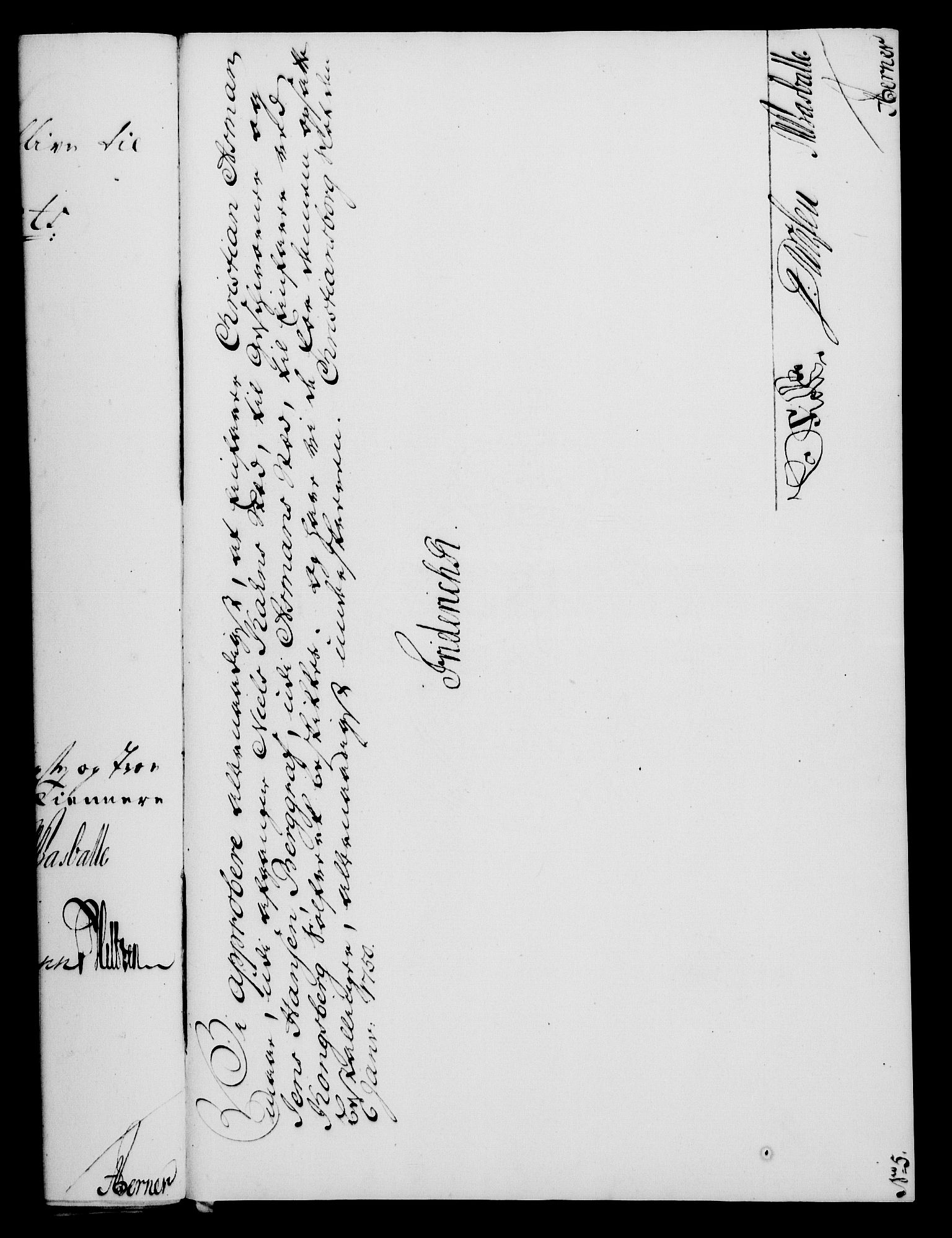 Rentekammeret, Kammerkanselliet, RA/EA-3111/G/Gf/Gfa/L0032: Norsk relasjons- og resolusjonsprotokoll (merket RK 52.32), 1750, p. 43