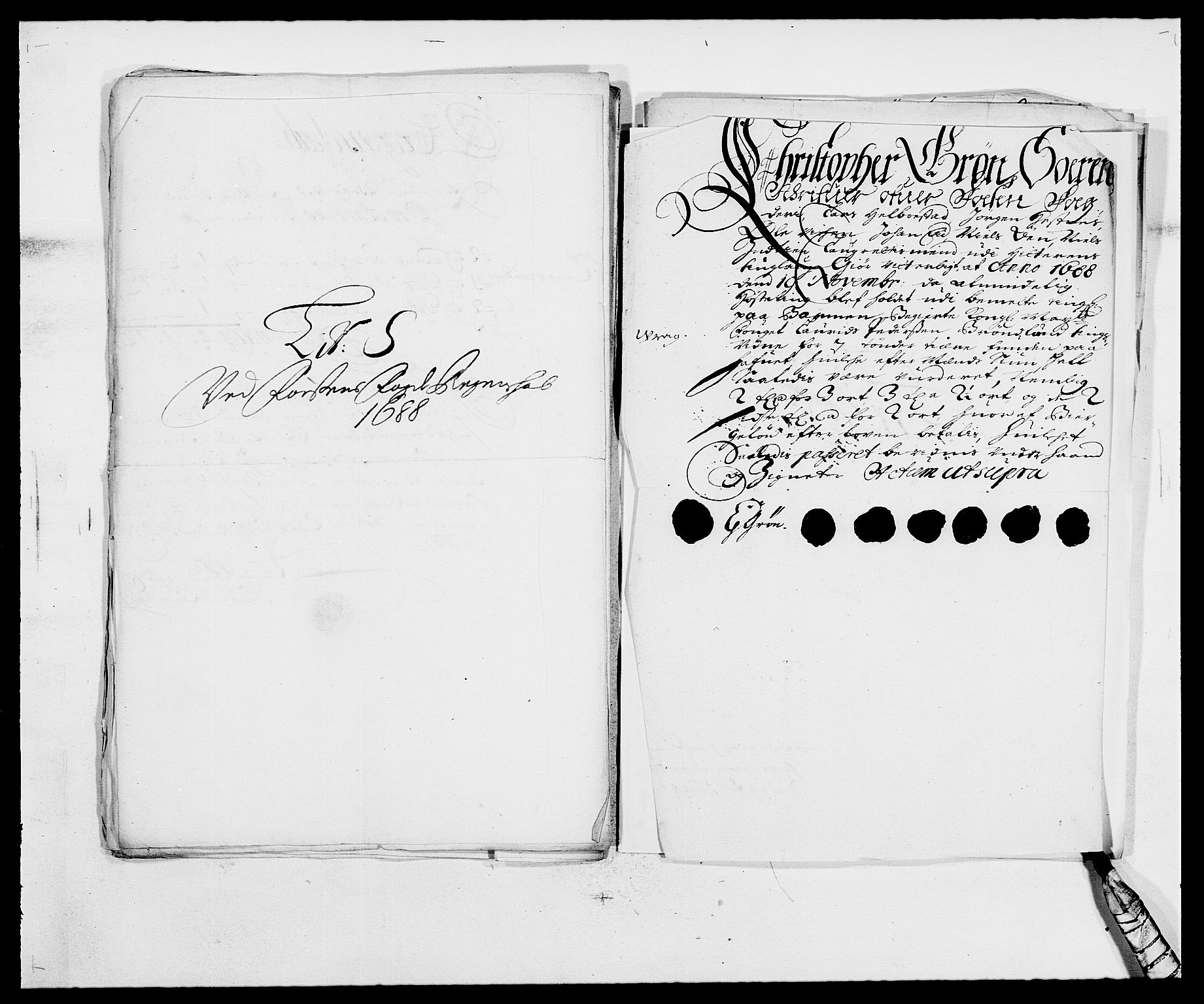 Rentekammeret inntil 1814, Reviderte regnskaper, Fogderegnskap, AV/RA-EA-4092/R57/L3846: Fogderegnskap Fosen, 1688, p. 193