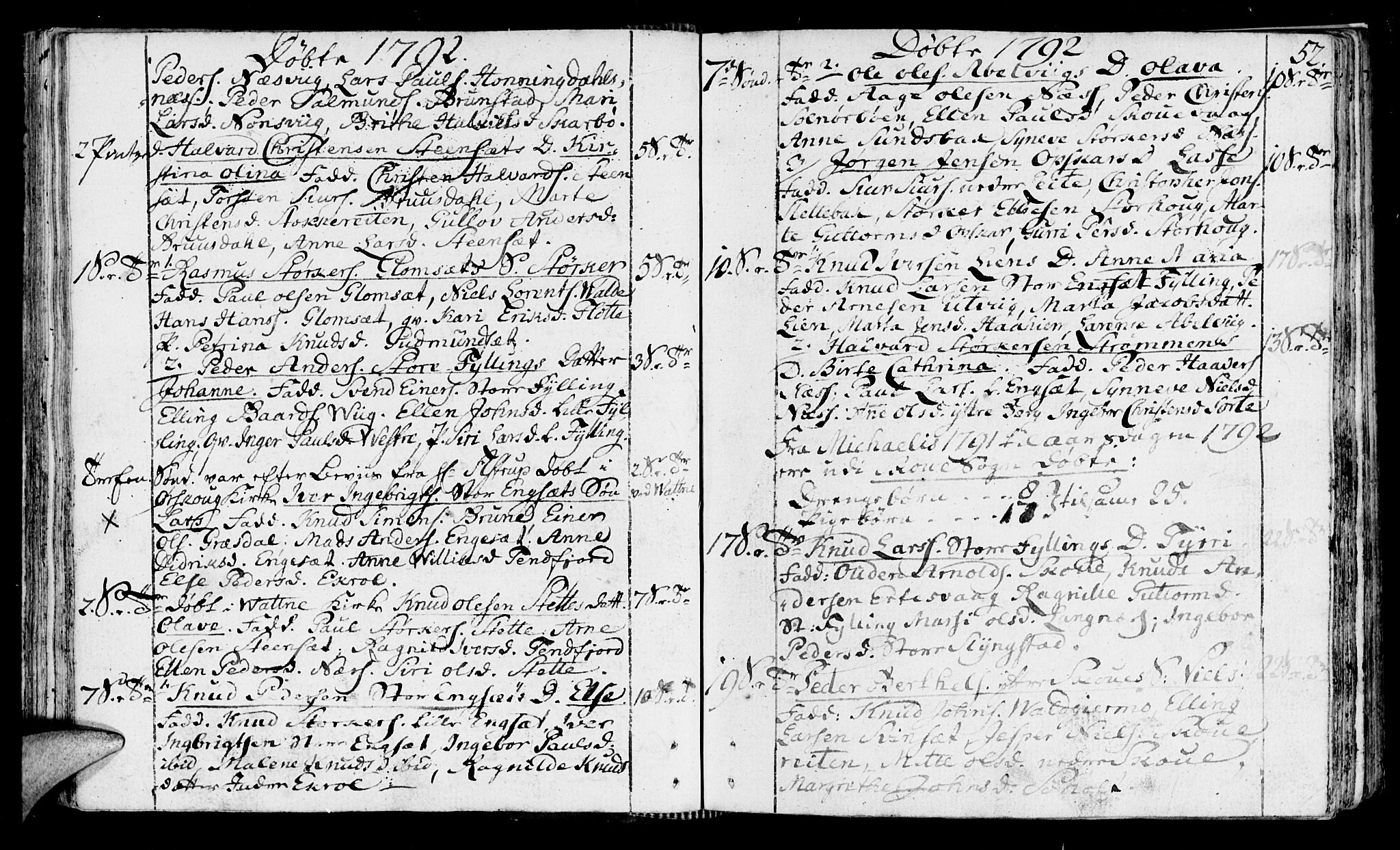 Ministerialprotokoller, klokkerbøker og fødselsregistre - Møre og Romsdal, SAT/A-1454/524/L0350: Parish register (official) no. 524A02, 1780-1817, p. 52