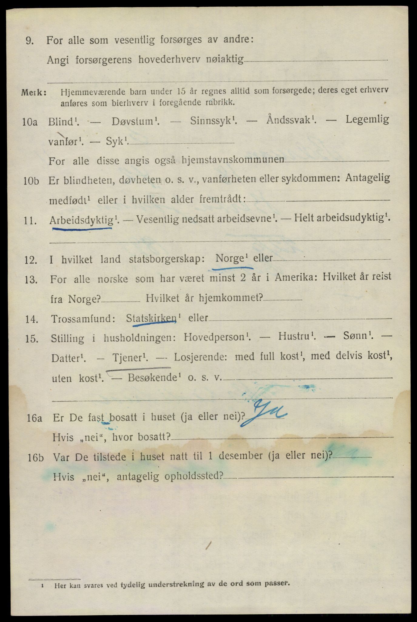 SAO, 1920 census for Bærum, 1920, p. 25415