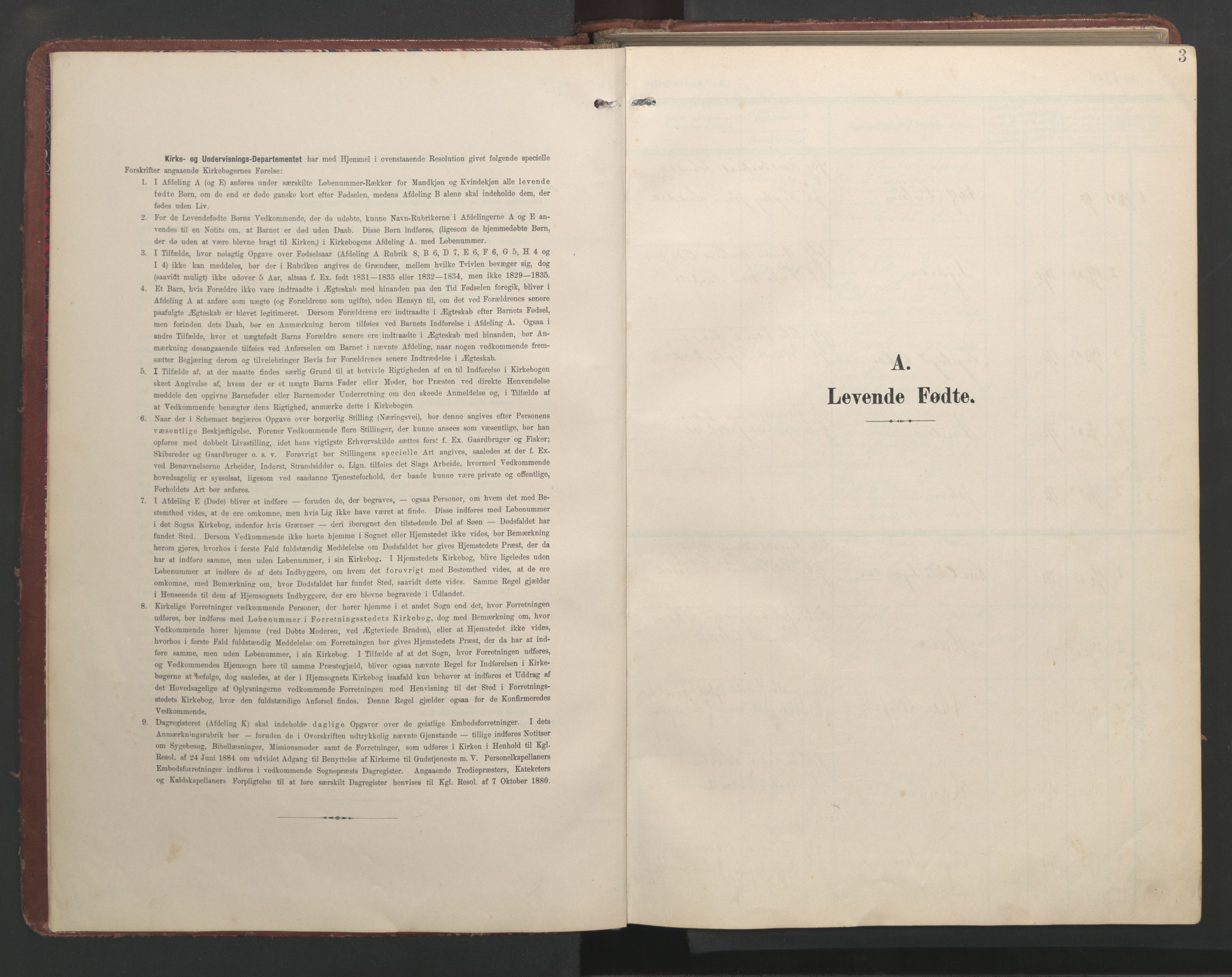 Ministerialprotokoller, klokkerbøker og fødselsregistre - Møre og Romsdal, SAT/A-1454/513/L0190: Parish register (copy) no. 513C04, 1904-1926, p. 3
