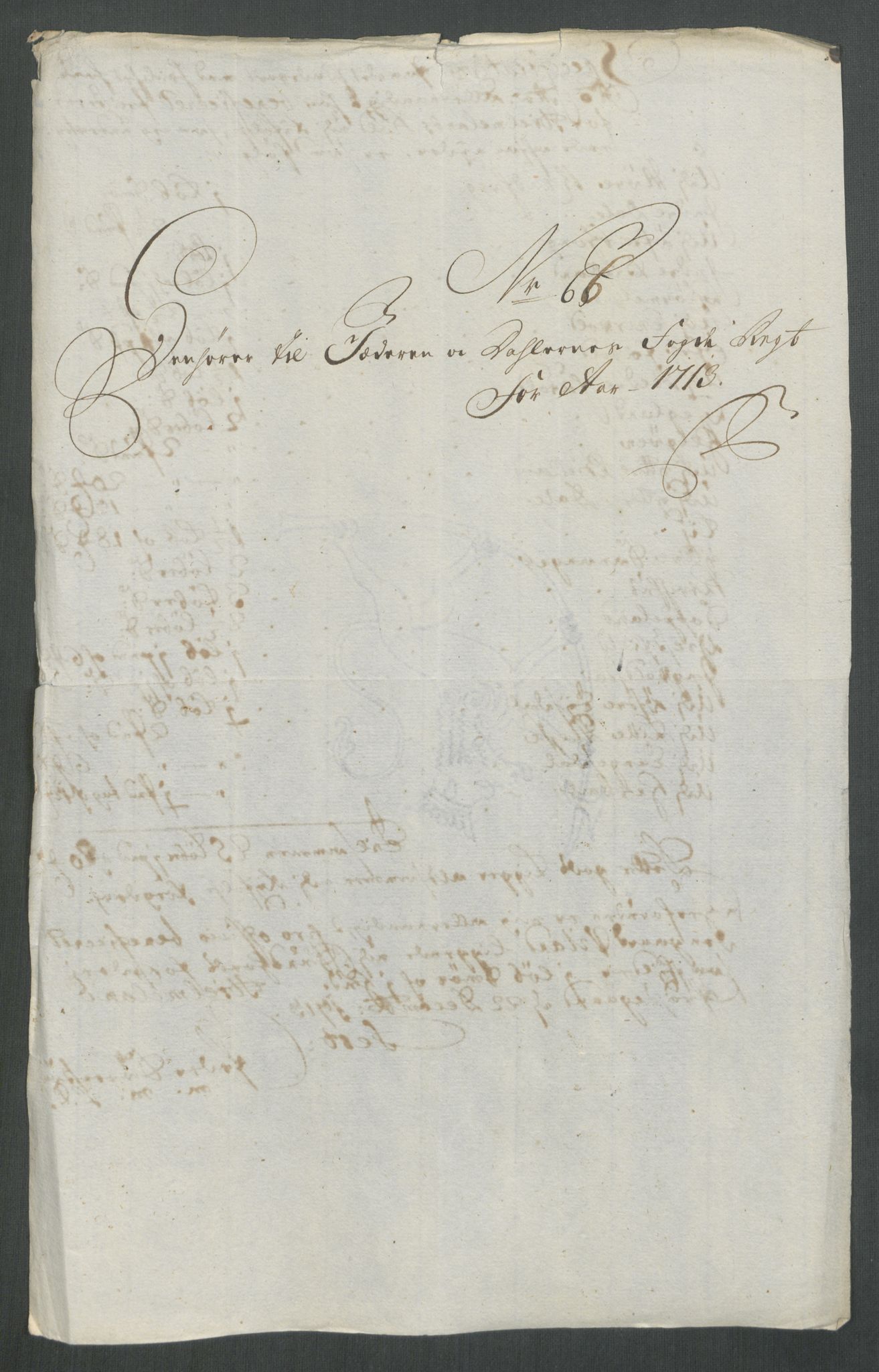 Rentekammeret inntil 1814, Reviderte regnskaper, Fogderegnskap, AV/RA-EA-4092/R47/L2866: Fogderegnskap Ryfylke, 1713, p. 338