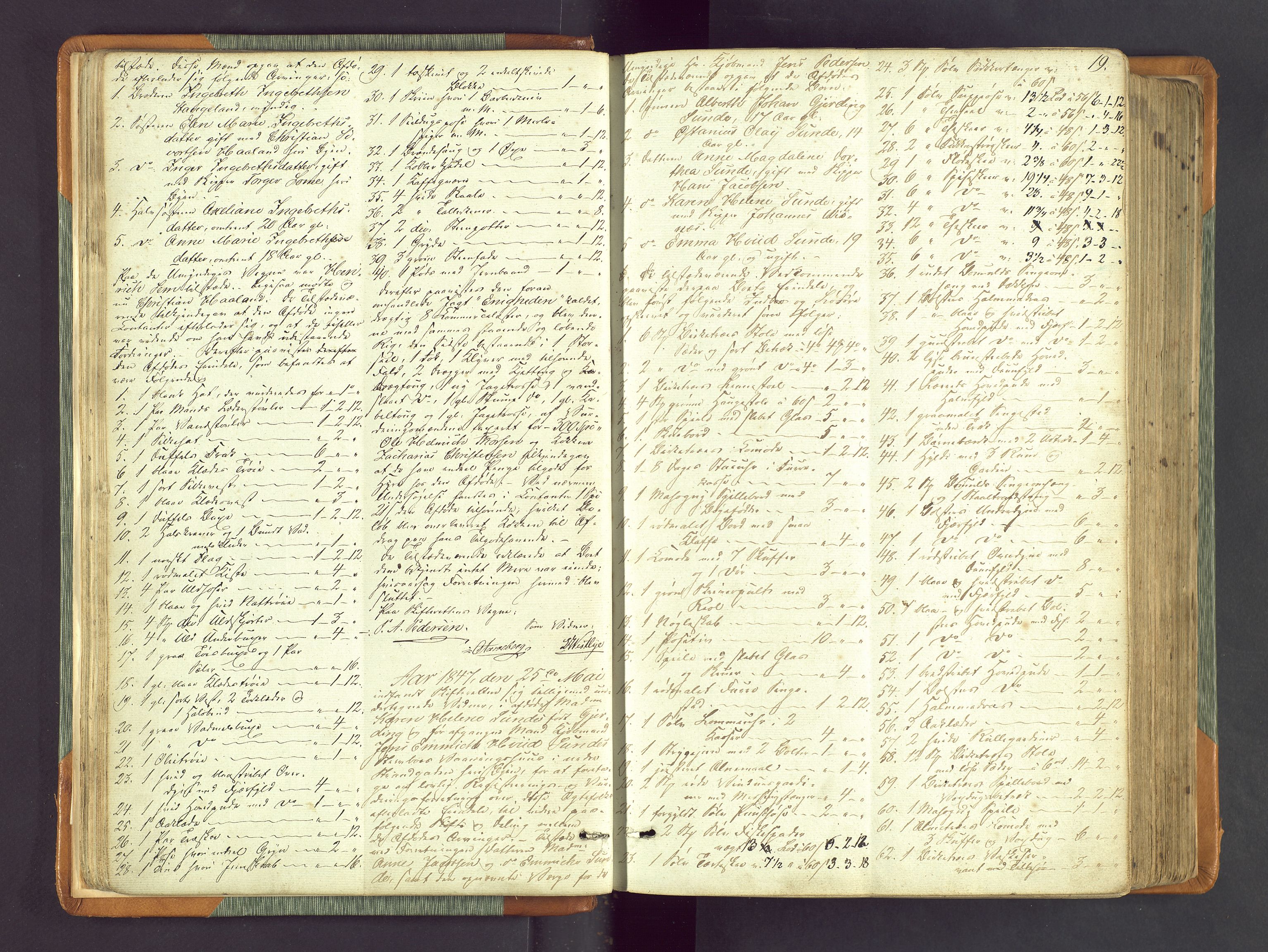 Stavanger byfogd, AV/SAST-A-101408/001/5/50/503BA/L0002: Registreringsprotokoll, 1846-1864, p. 19