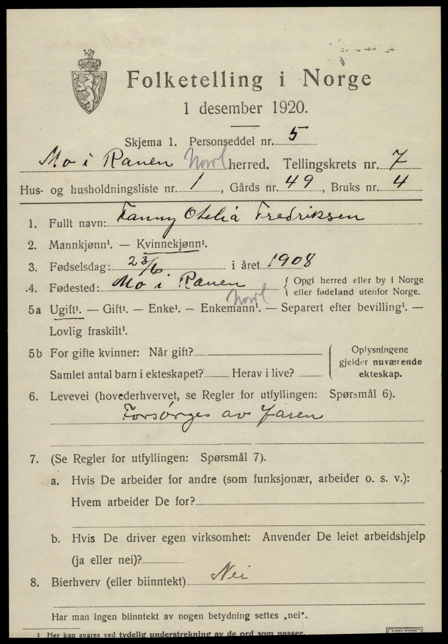 SAT, 1920 census for Mo, 1920, p. 7315