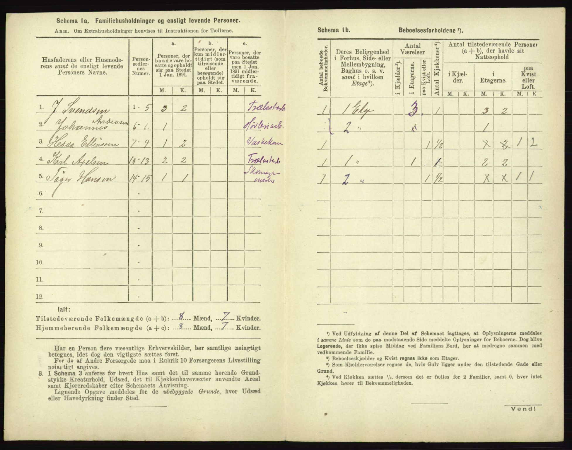 RA, 1891 census for 0101 Fredrikshald, 1891, p. 773