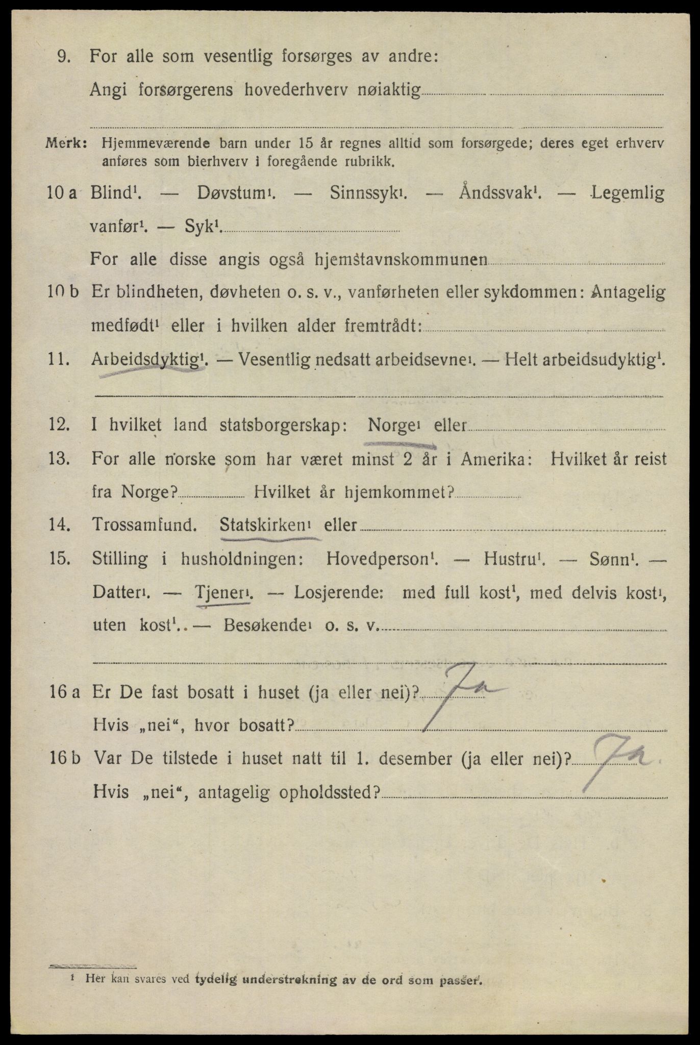 SAO, 1920 census for Eidsvoll, 1920, p. 14238