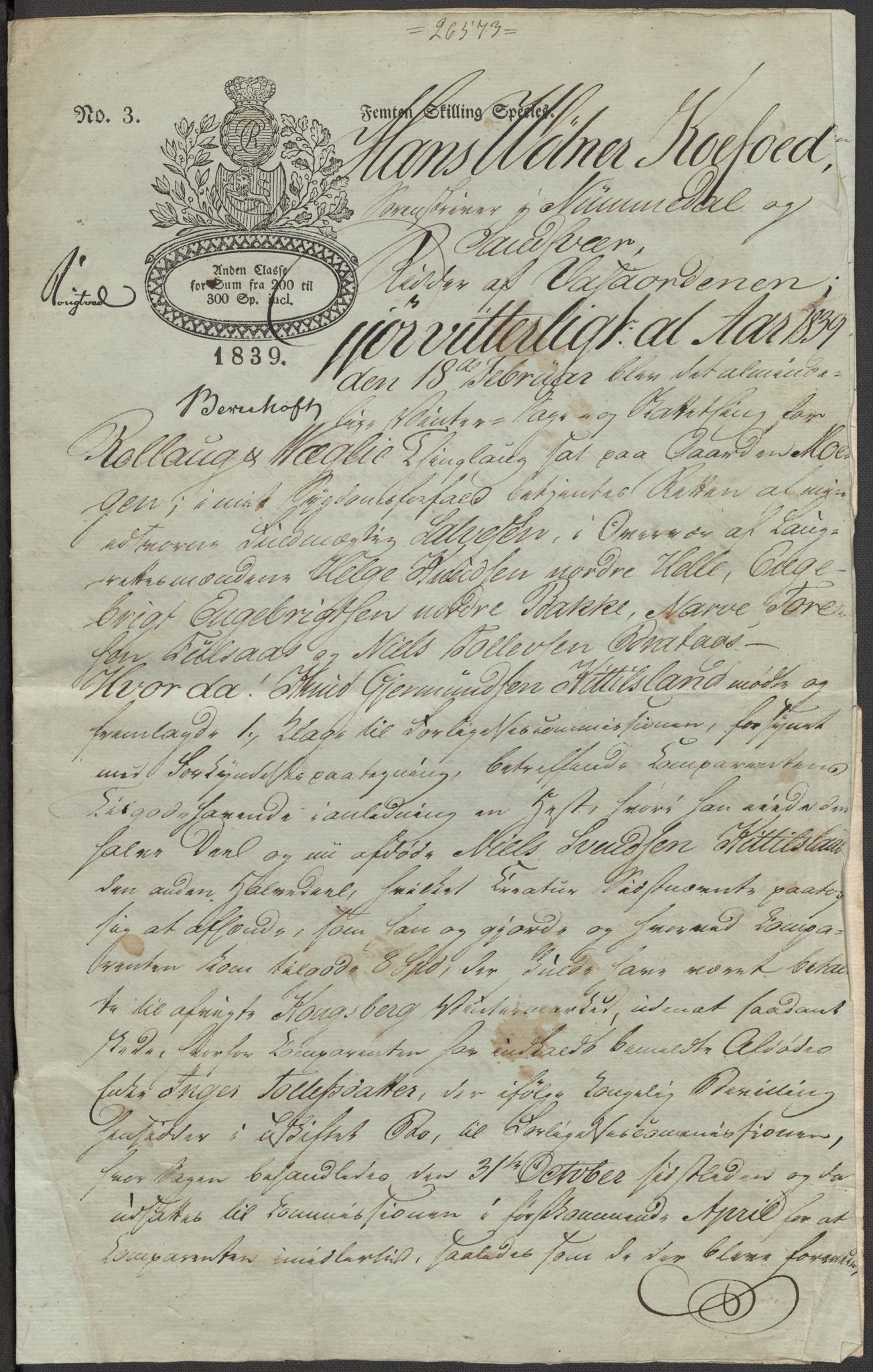 Riksarkivets diplomsamling, AV/RA-EA-5965/F15/L0019: Prestearkiv - Buskerud og Telemark, 1618-1841, p. 146