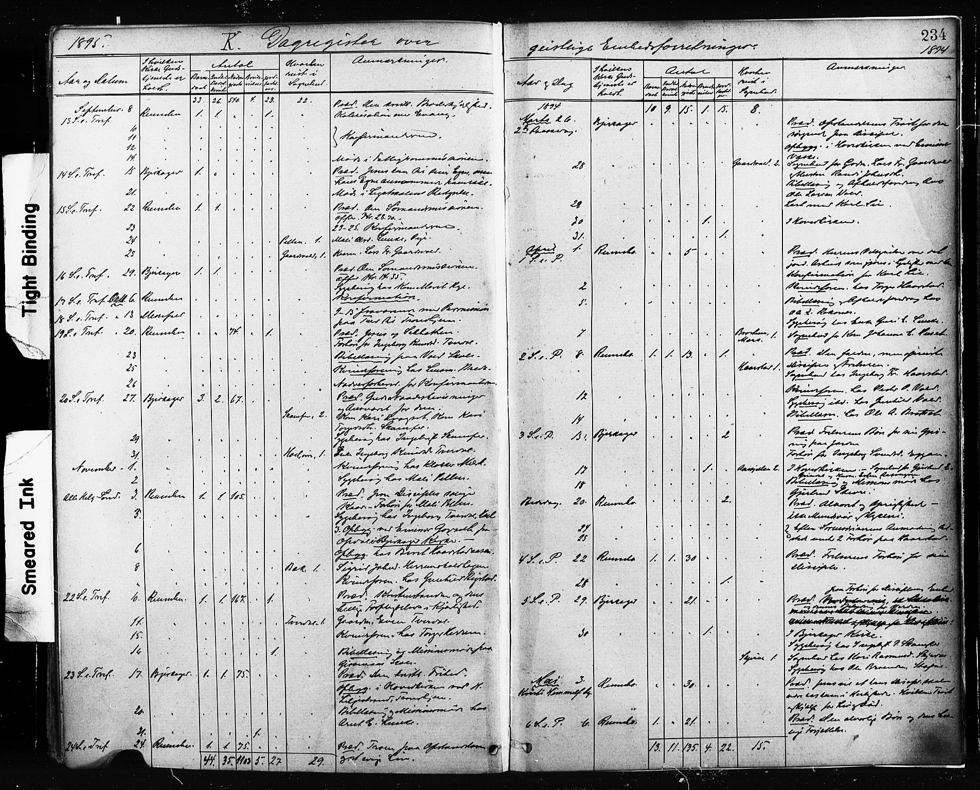 Ministerialprotokoller, klokkerbøker og fødselsregistre - Sør-Trøndelag, SAT/A-1456/674/L0871: Parish register (official) no. 674A03, 1880-1896, p. 234