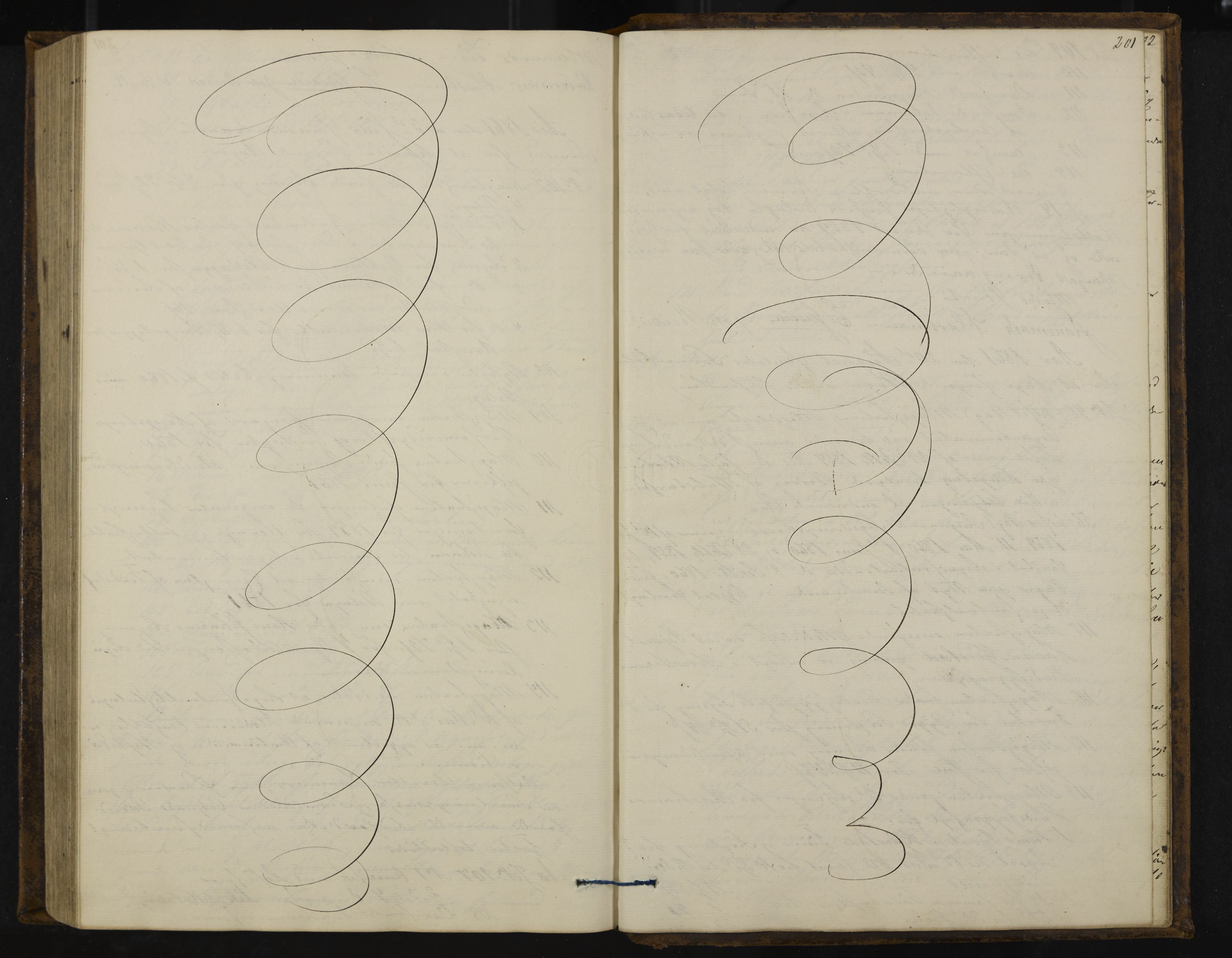 Kongsberg formannskap og sentraladministrasjon, IKAK/0604021-1/A/L0003: Møtebok med register, 1856-1861, p. 201