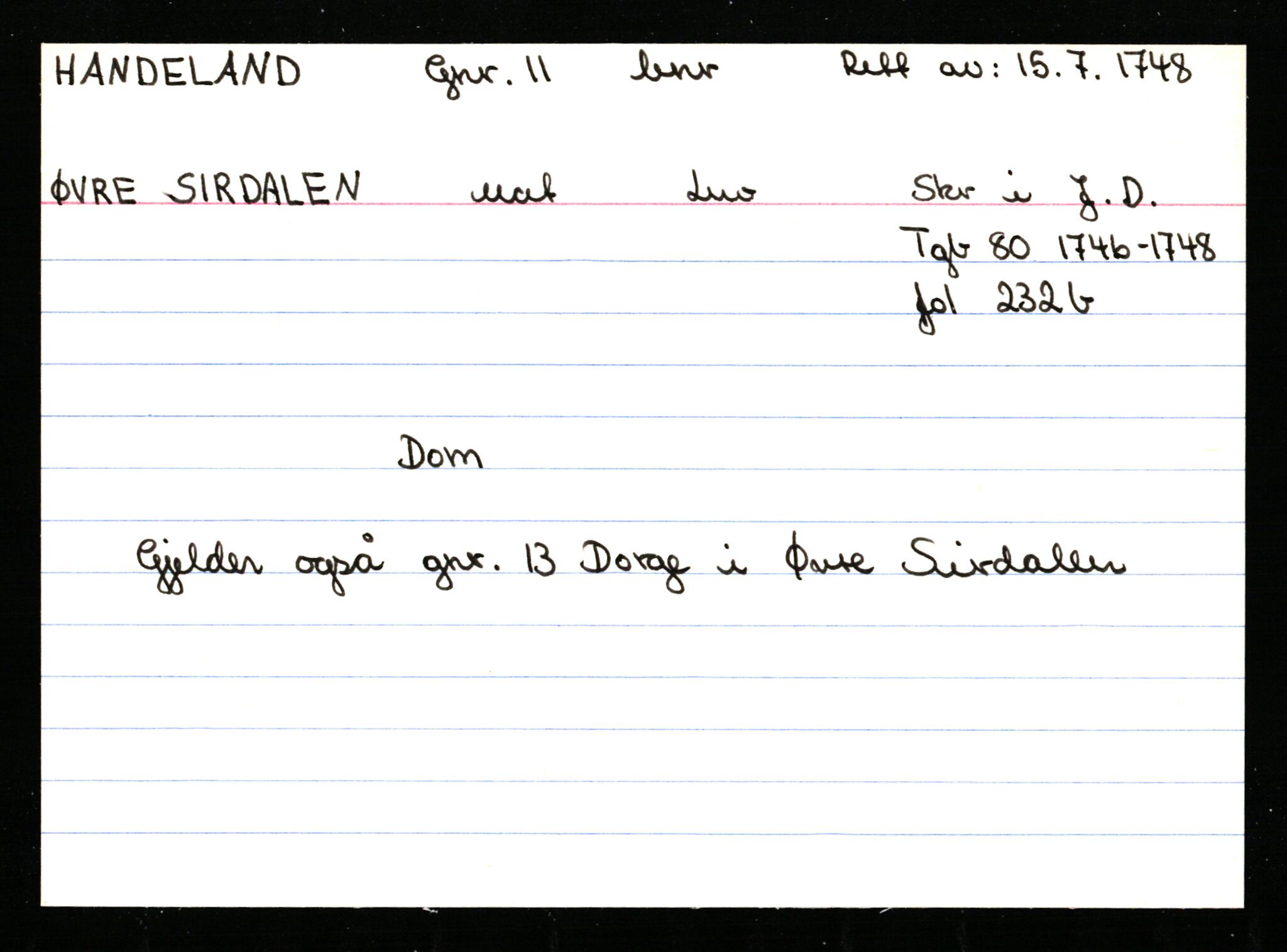 Statsarkivet i Stavanger, AV/SAST-A-101971/03/Y/Ym/L0072: Åstedskort sortert etter gårdsnavn: Årvold - Åvendal (Rogaland) og Ausdal - Jendal indre (Vest-Agder), 1600-1950, p. 607