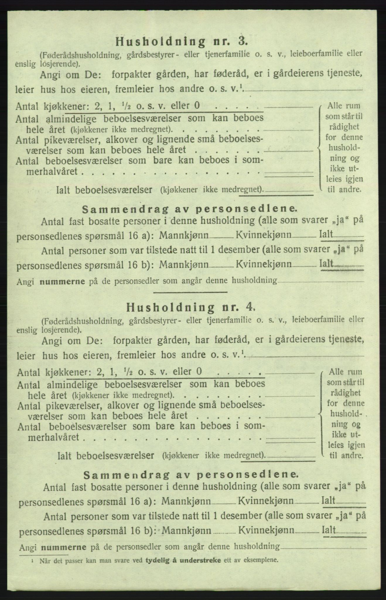 SAB, 1920 census for Kvinnherad, 1920, p. 974