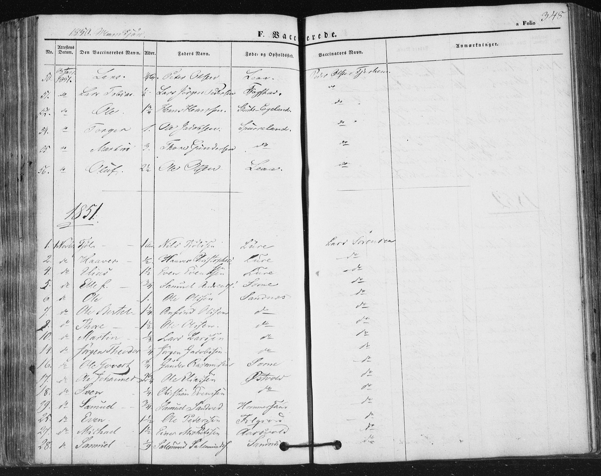Høyland sokneprestkontor, SAST/A-101799/001/30BA/L0008: Parish register (official) no. A 8, 1841-1856, p. 348