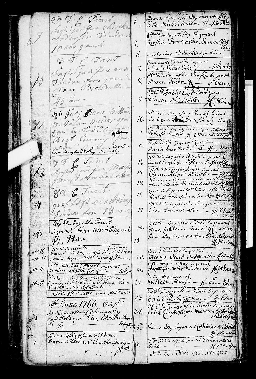 Hvaler prestekontor Kirkebøker, SAO/A-2001/F/Fa/L0003: Parish register (official) no. I 3, 1758-1796, p. 97