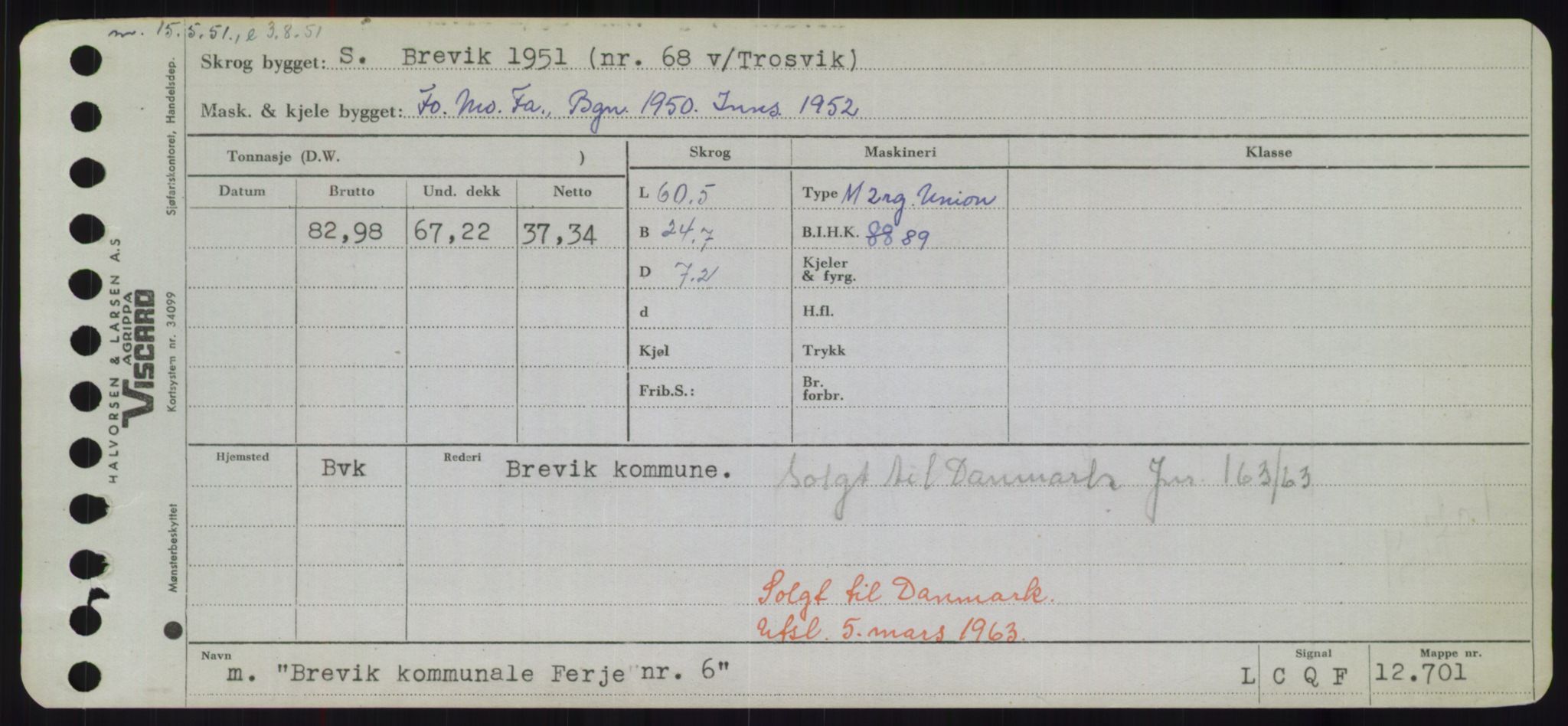 Sjøfartsdirektoratet med forløpere, Skipsmålingen, RA/S-1627/H/Hd/L0005: Fartøy, Br-Byg, p. 251