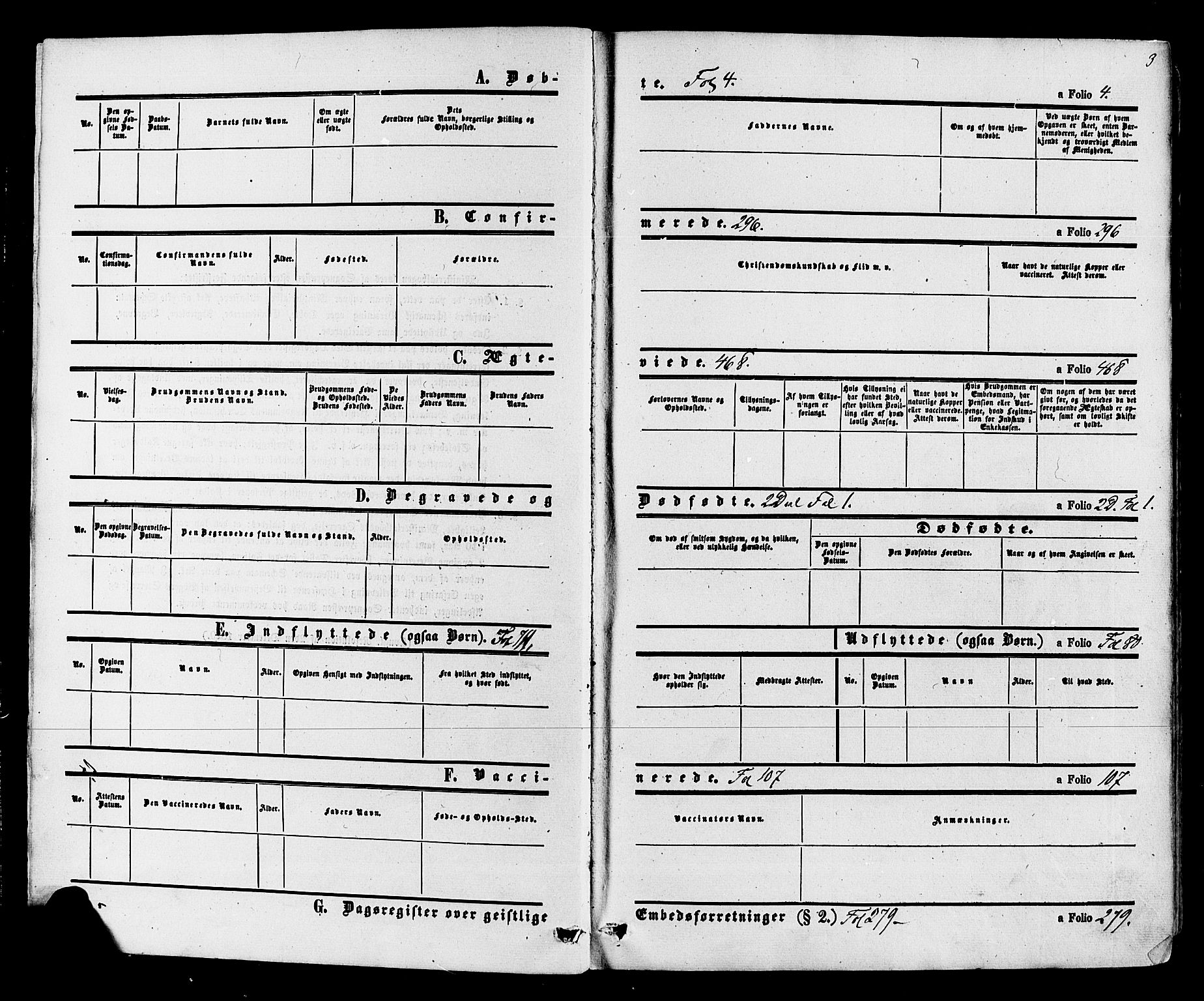 Ådal kirkebøker, AV/SAKO-A-248/F/Fa/L0001: Parish register (official) no. I 1, 1857-1883, p. 3