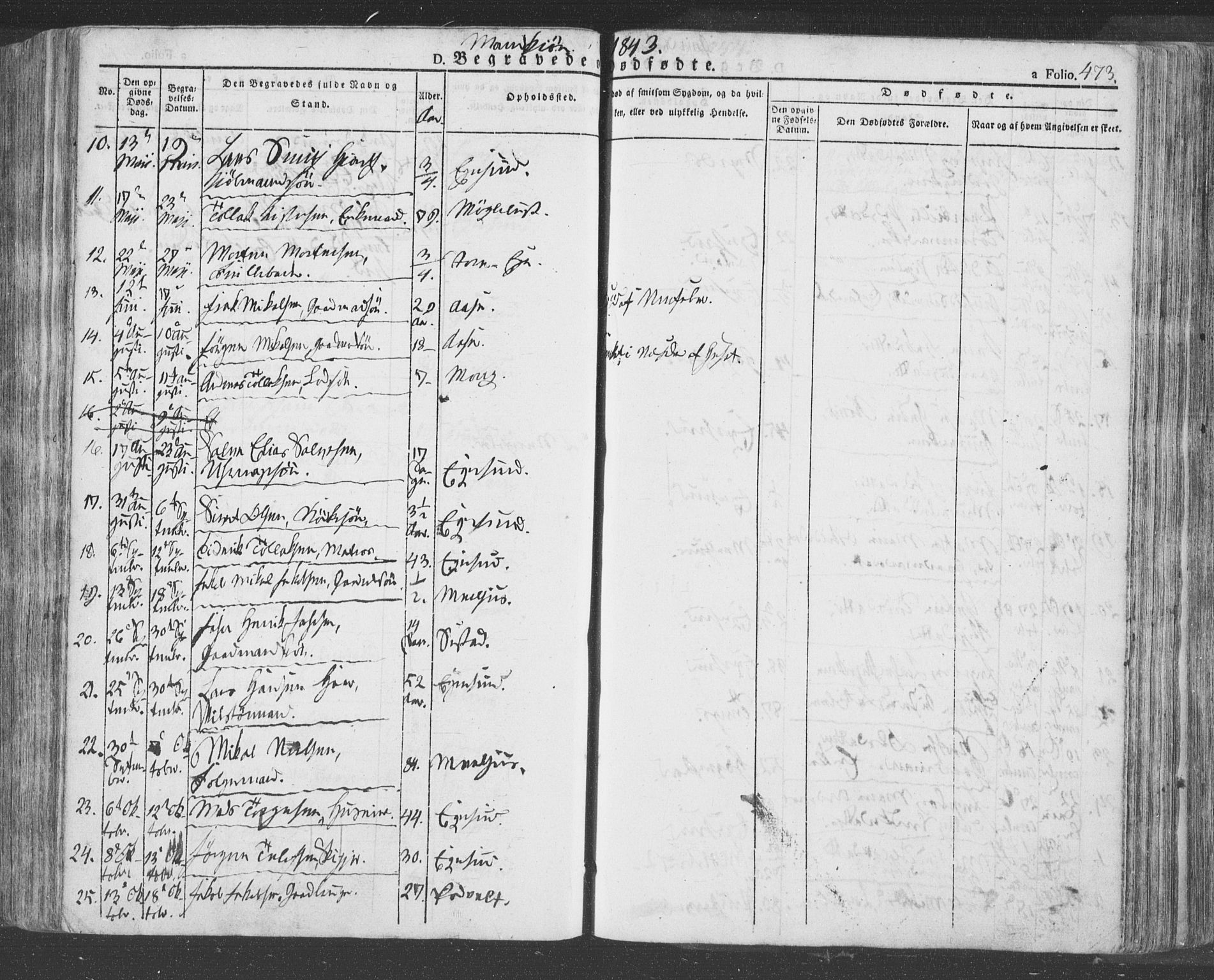 Eigersund sokneprestkontor, AV/SAST-A-101807/S08/L0009: Parish register (official) no. A 9, 1827-1850, p. 473