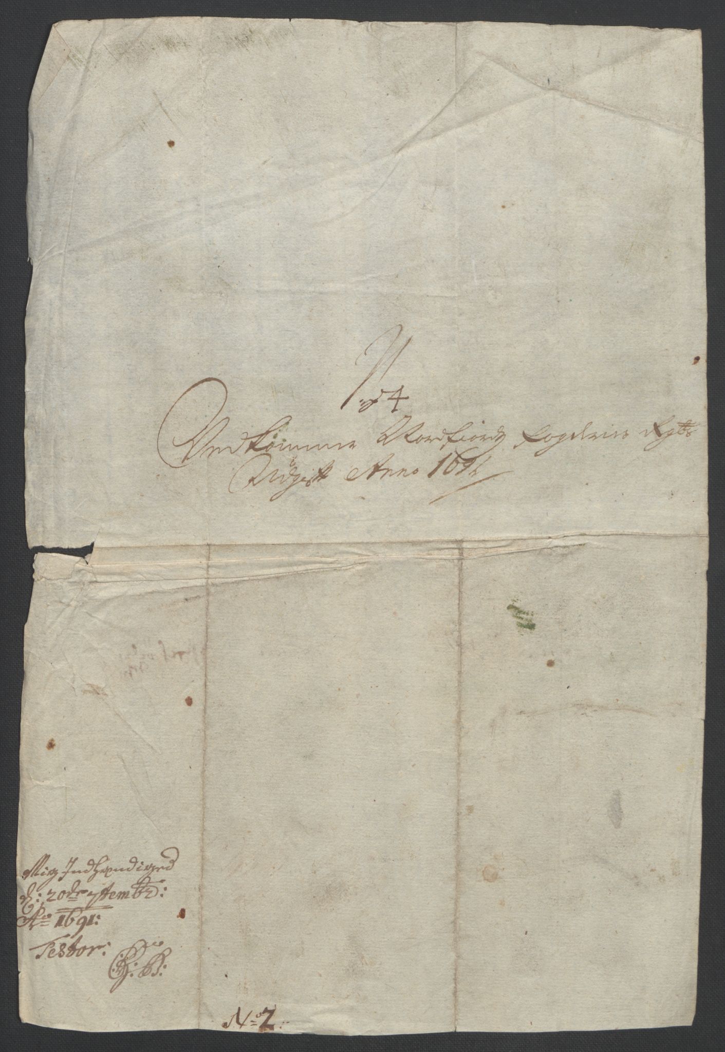 Rentekammeret inntil 1814, Reviderte regnskaper, Fogderegnskap, AV/RA-EA-4092/R53/L3420: Fogderegnskap Sunn- og Nordfjord, 1691-1692, p. 154