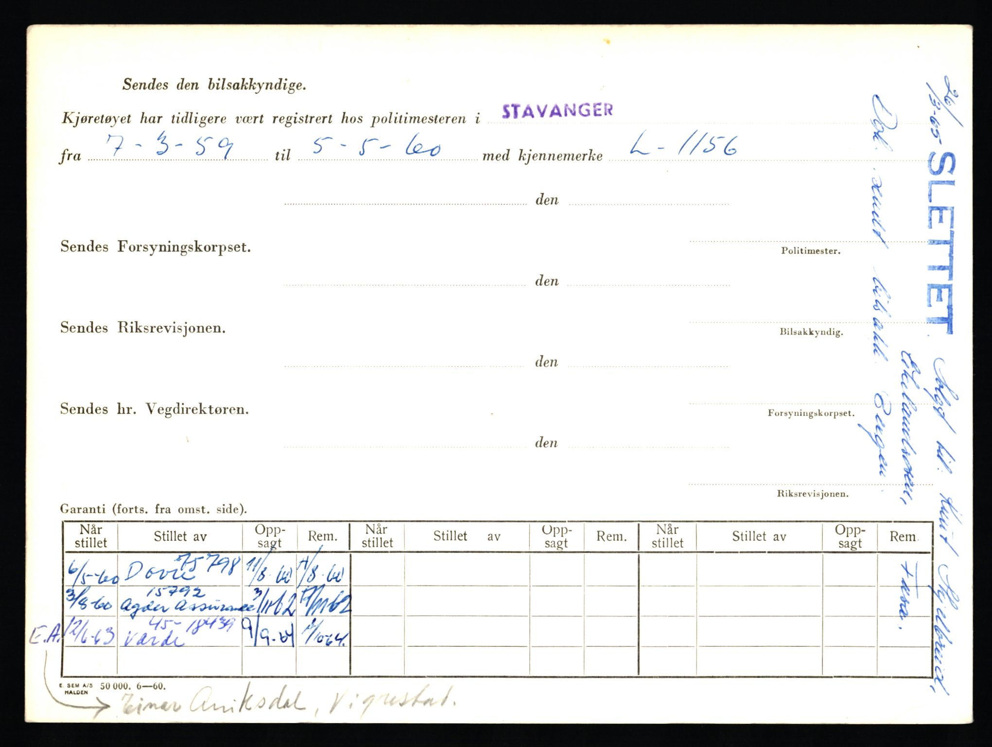 Stavanger trafikkstasjon, AV/SAST-A-101942/0/F/L0061: L-61300 - L-61999, 1930-1971, p. 2156