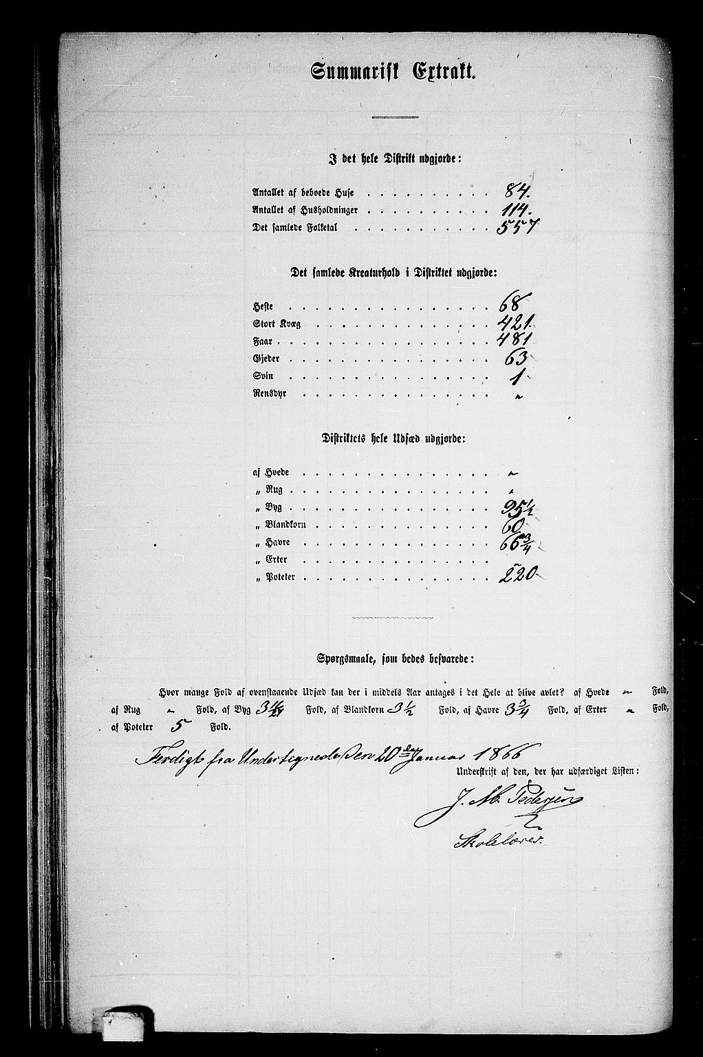 RA, 1865 census for Vefsn, 1865, p. 83