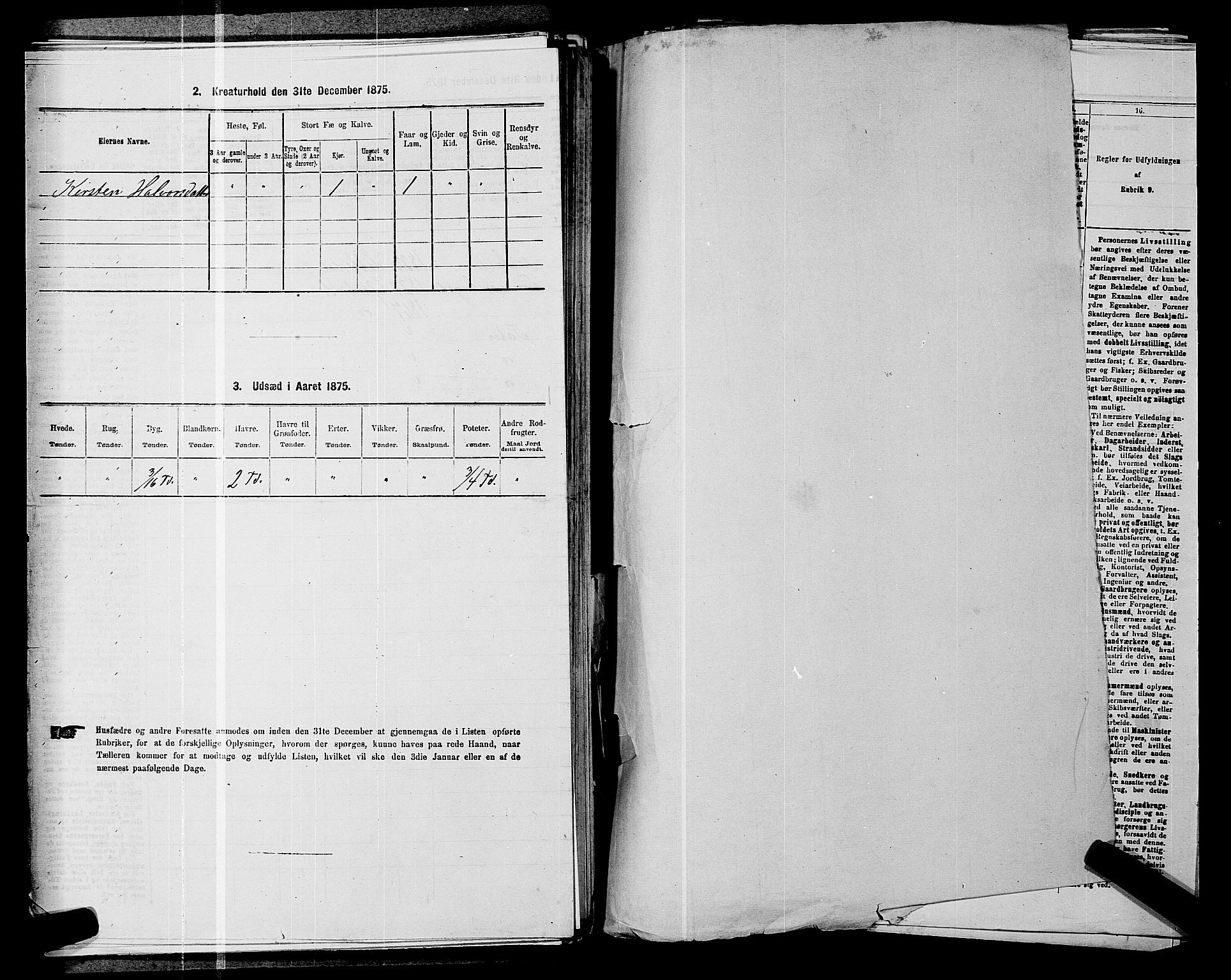 SAKO, 1875 census for 0629P Sandsvær, 1875, p. 534